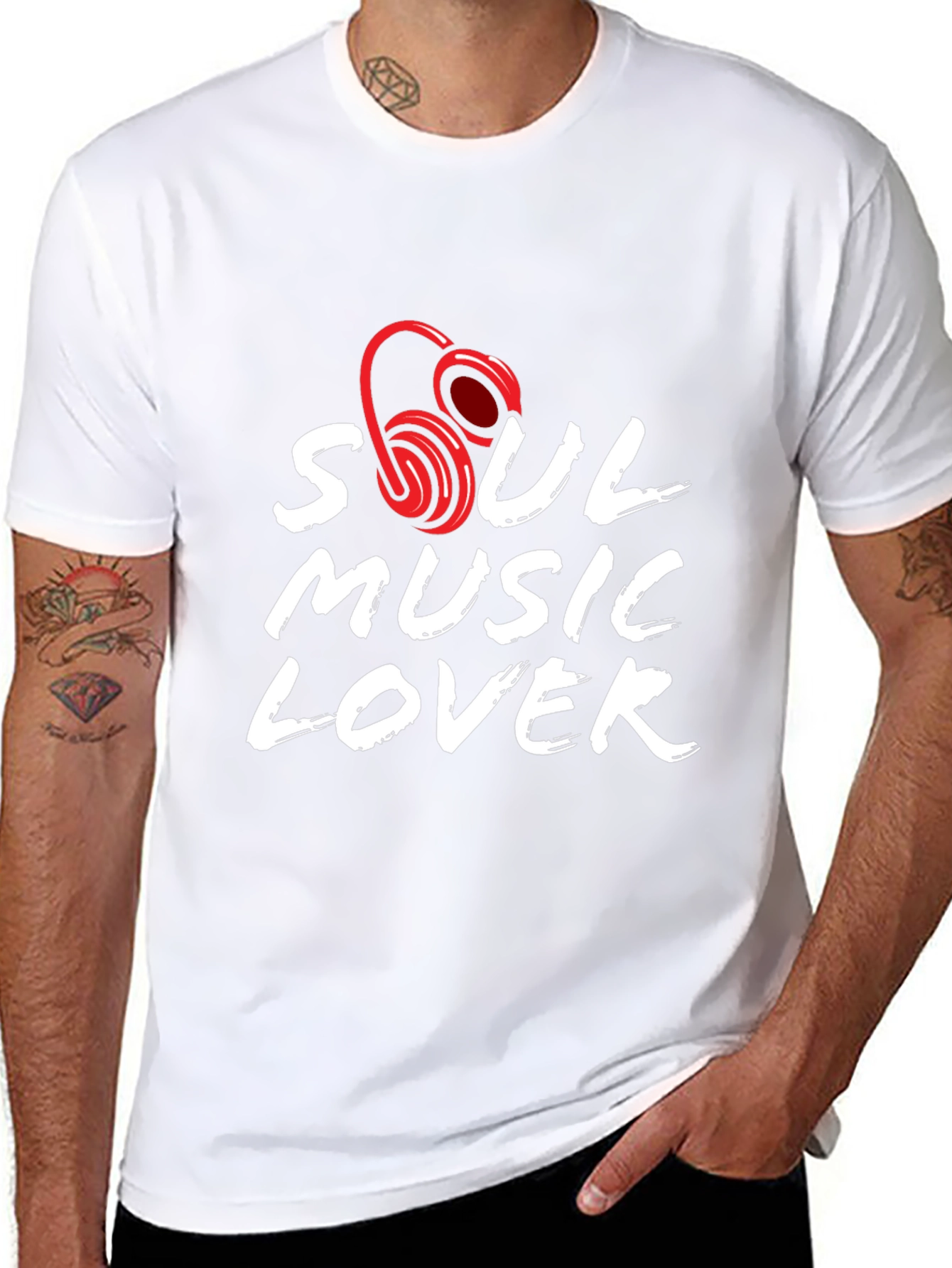 Soul Music Lover Graphic Tee - Soft Cotton T-Shirt