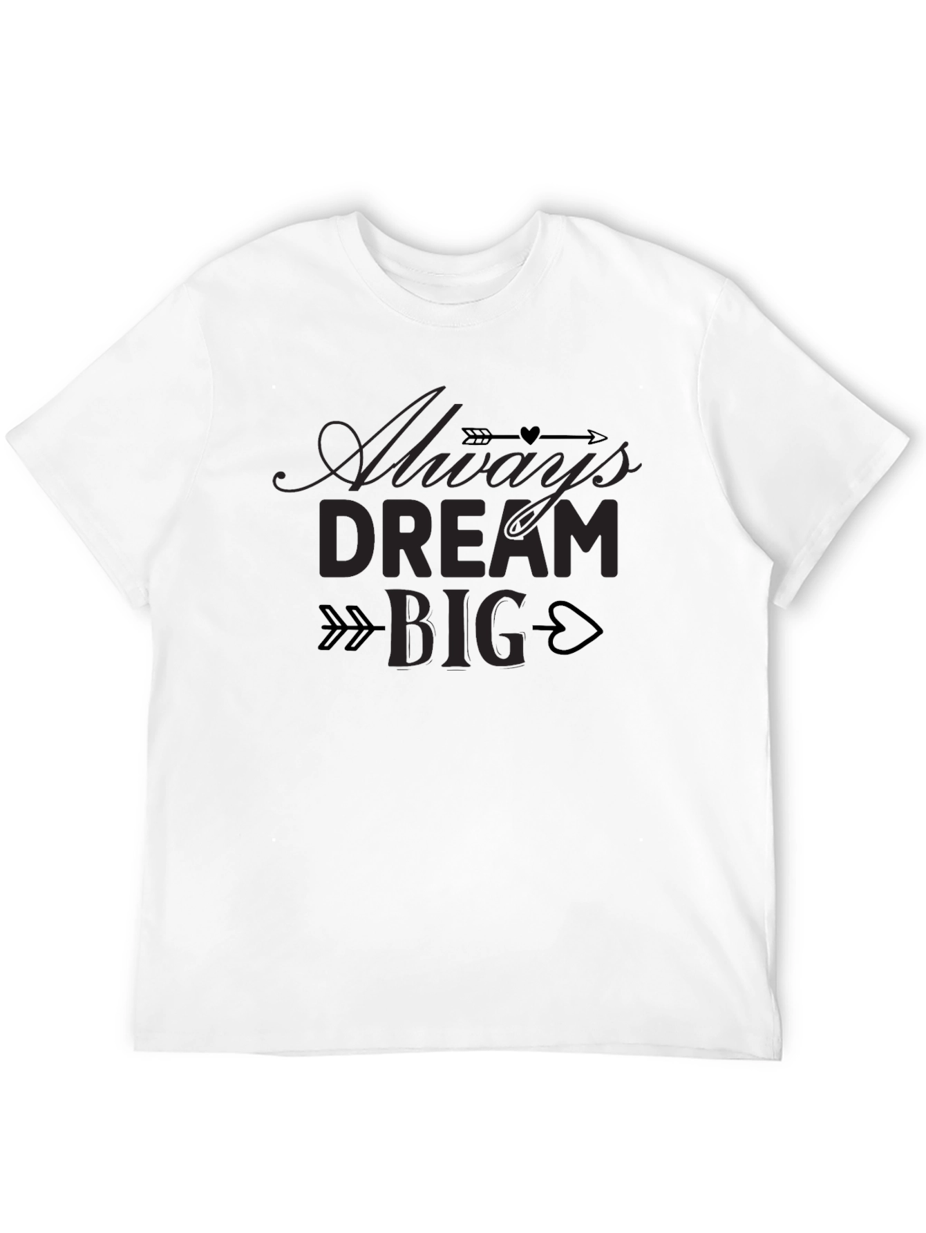 Dream Big Graphic T-Shirt - Stylish Cotton Tee