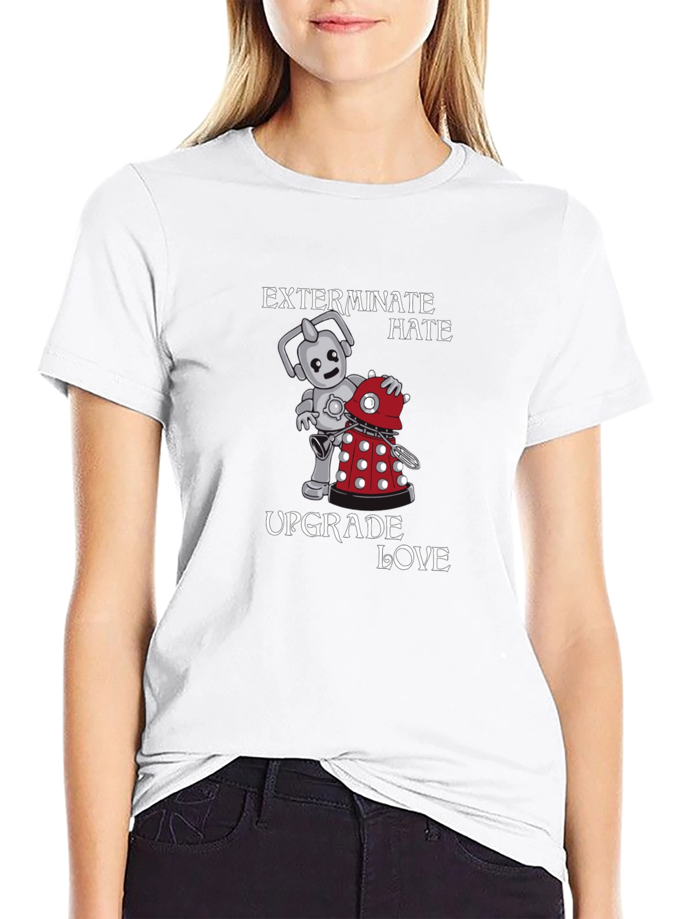 Exterminate Hate Upgrade Love T-Shirt