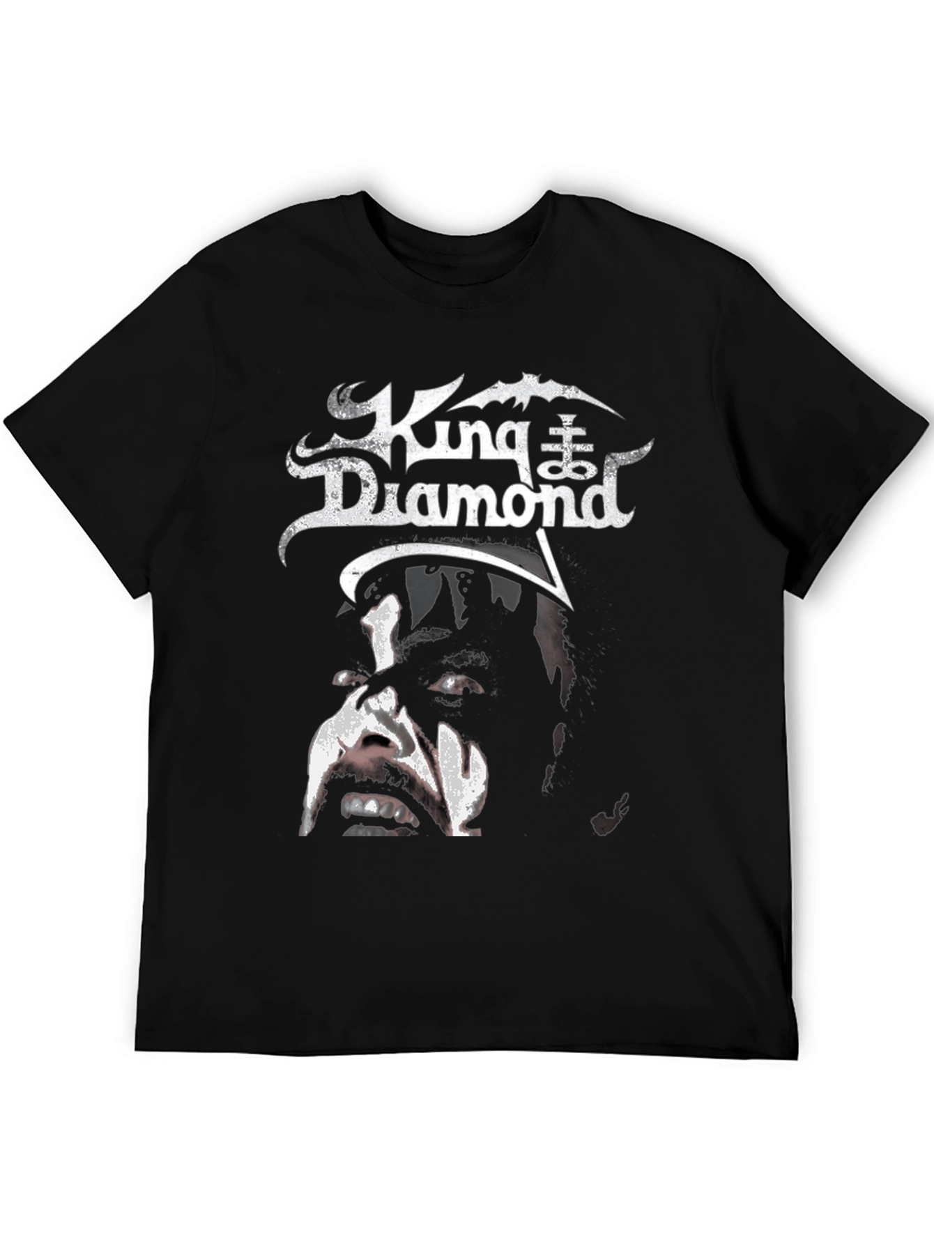 King Diamond Graphic T-Shirt - Heavy Metal Band Tee
