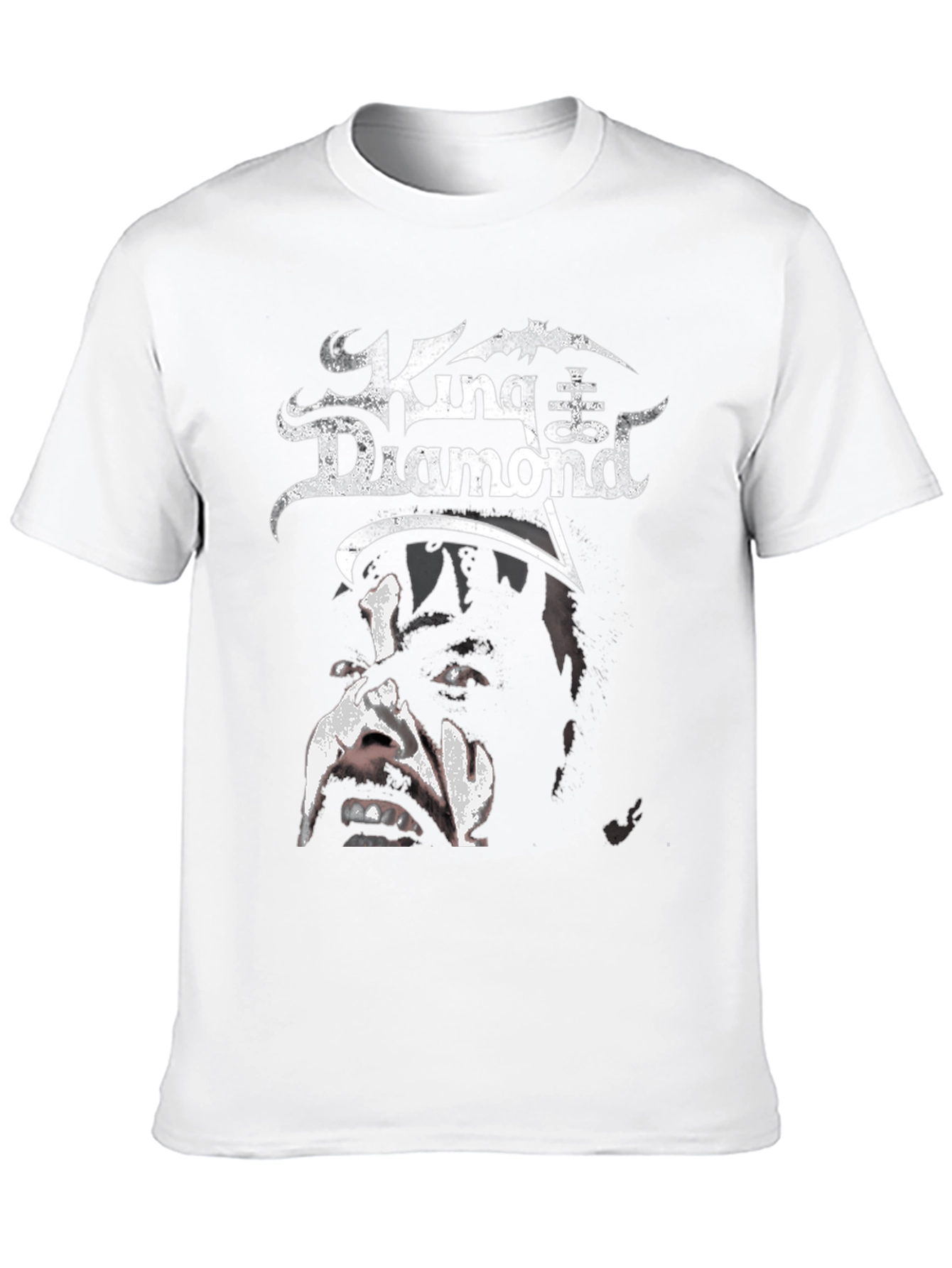 King Diamond Graphic T-Shirt - Heavy Metal Band Tee