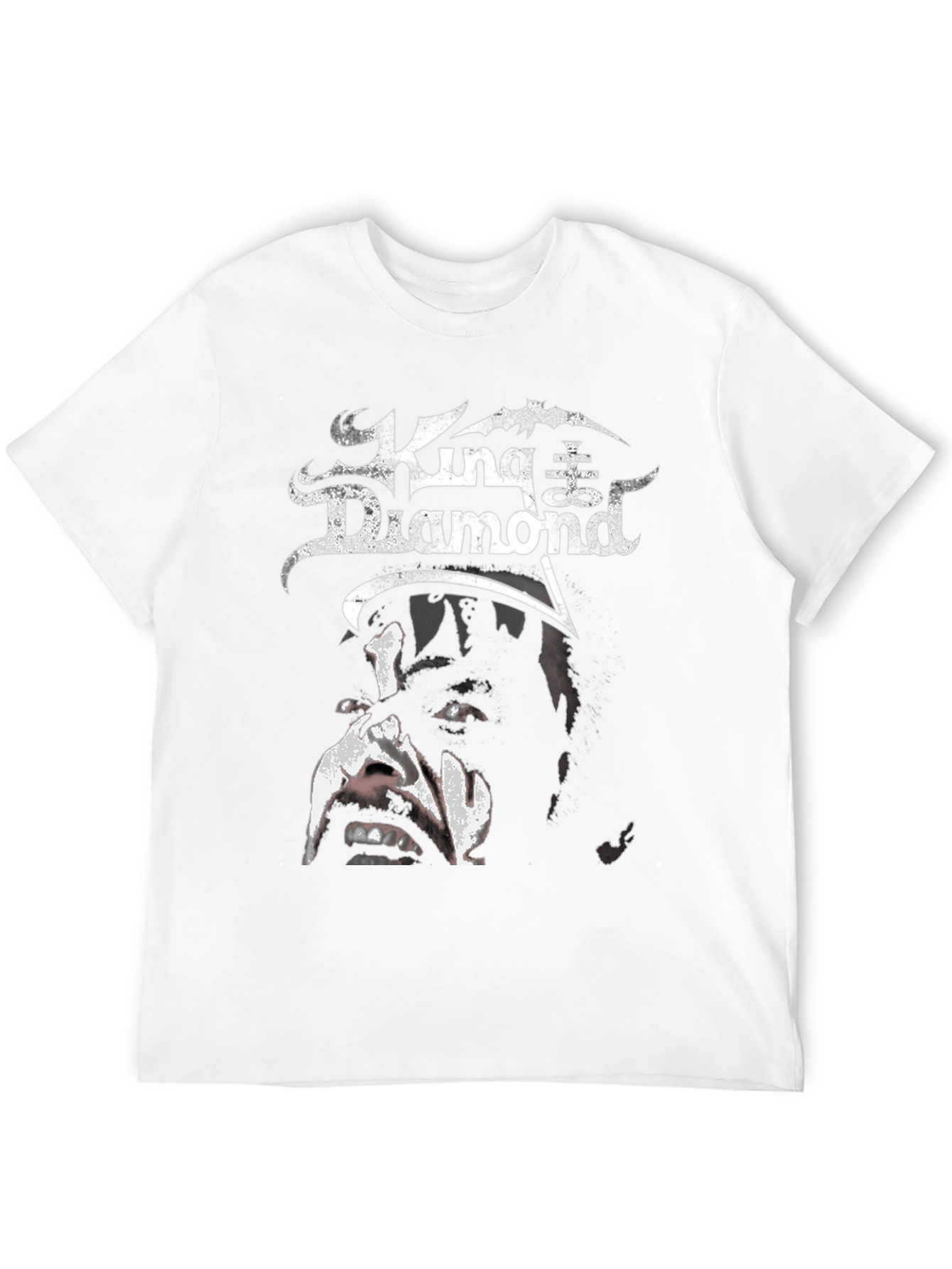 King Diamond Graphic T-Shirt - Heavy Metal Band Tee