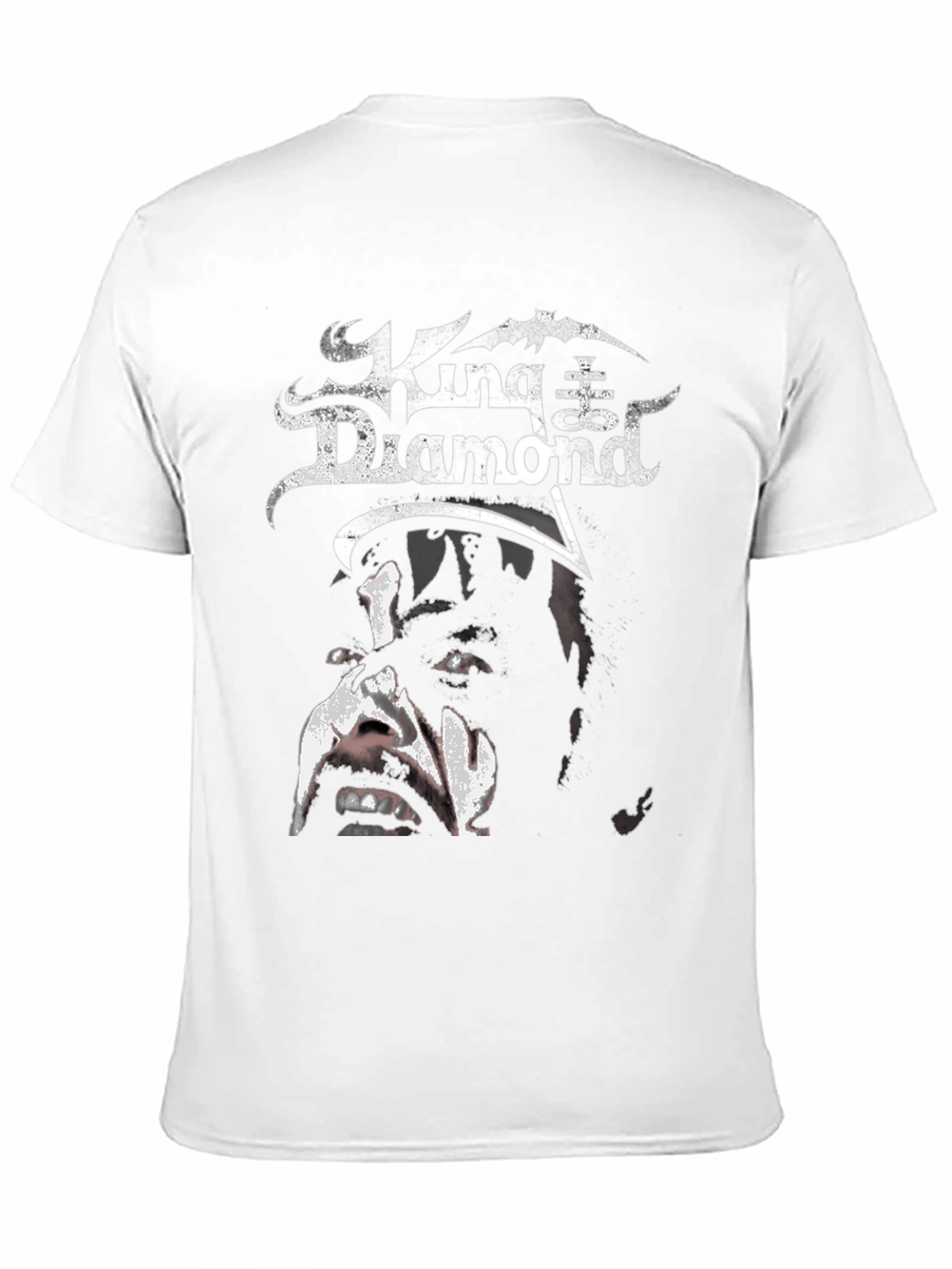 King Diamond Graphic T-Shirt - Heavy Metal Band Tee