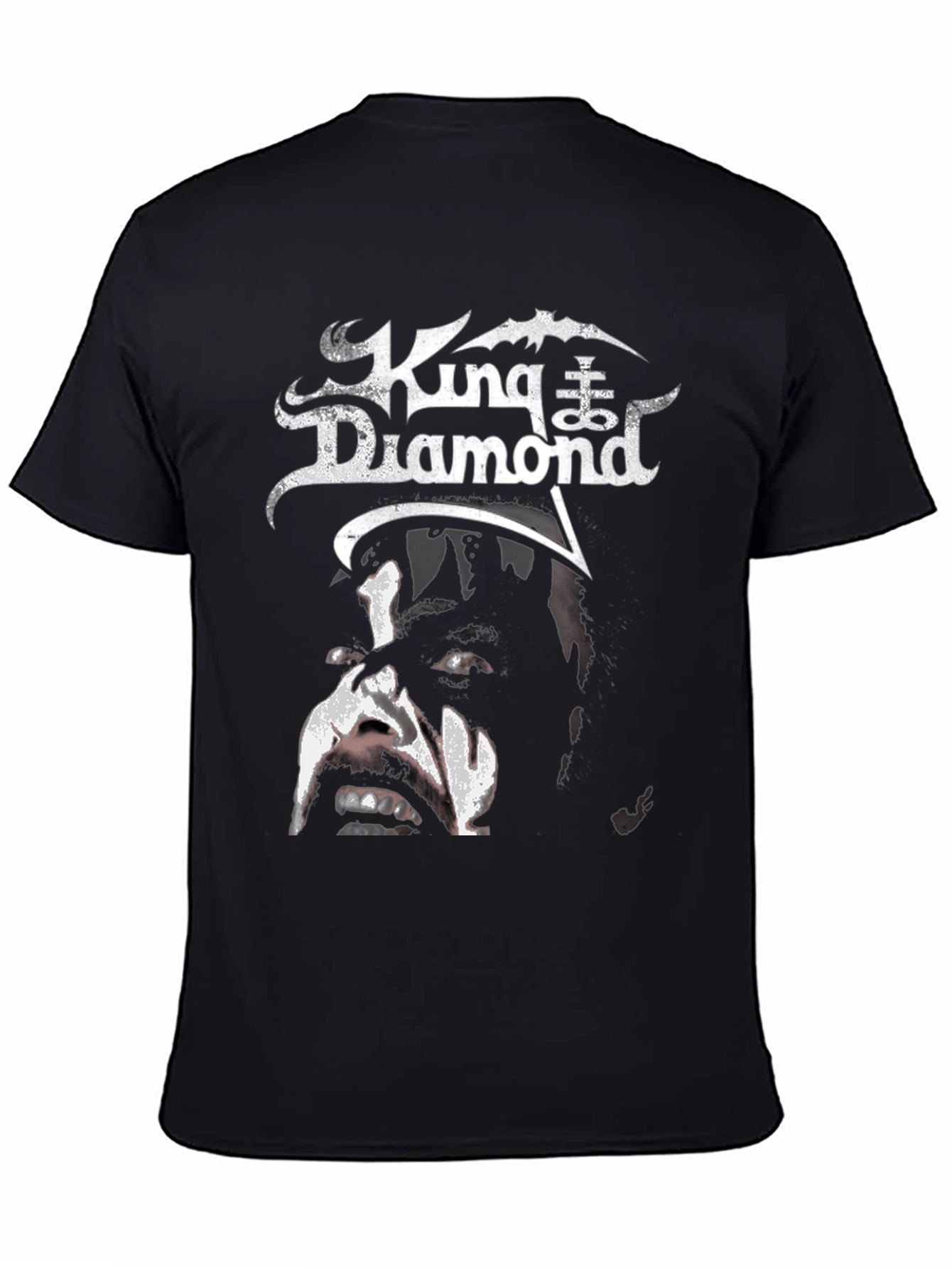 King Diamond Graphic T-Shirt - Heavy Metal Band Tee
