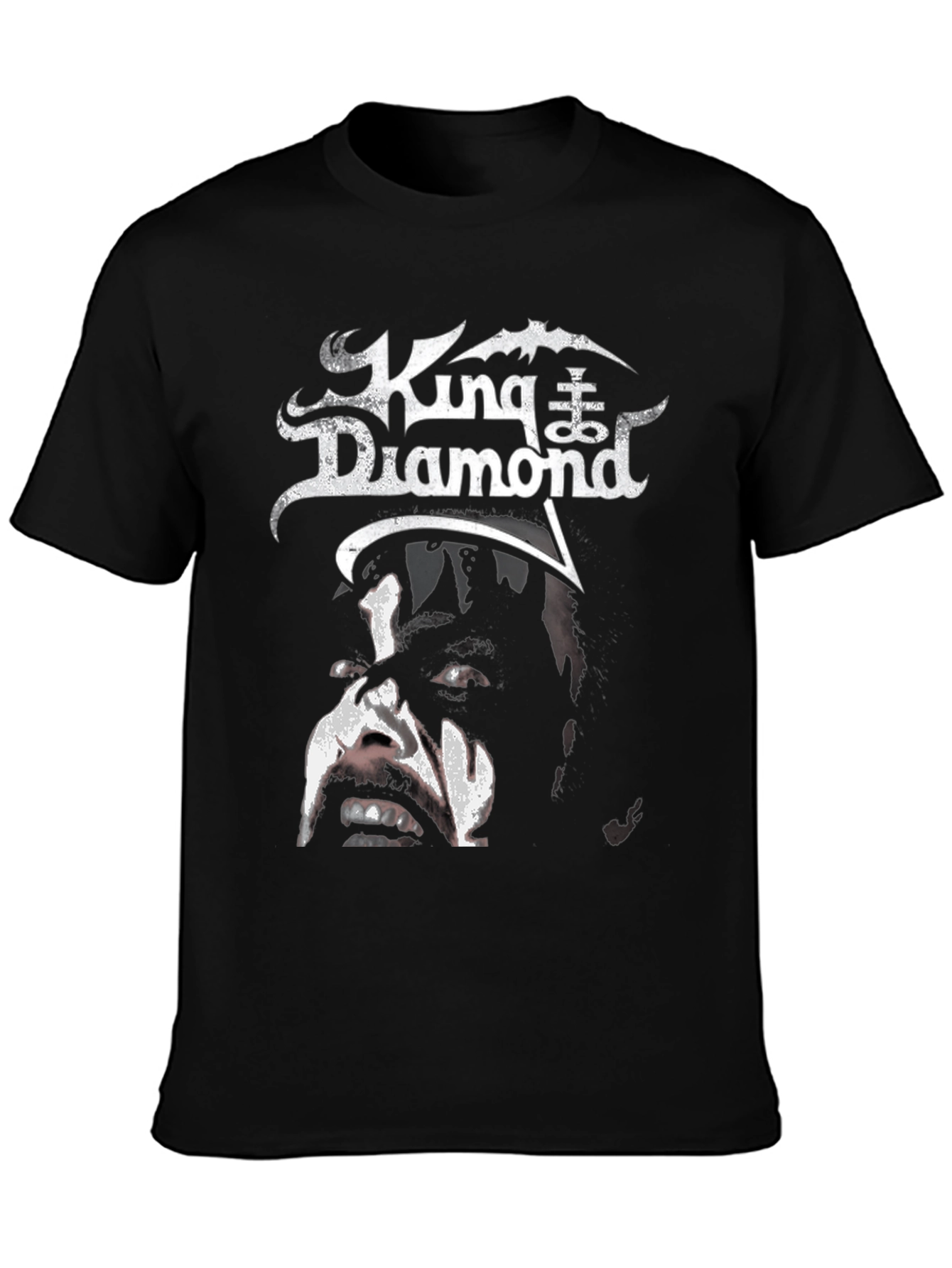 King Diamond Graphic T-Shirt - Heavy Metal Band Tee
