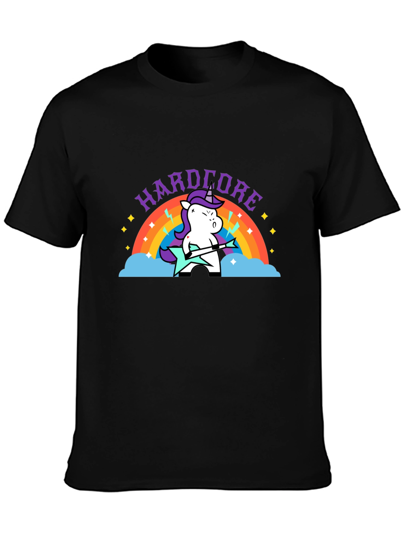 Hardcore Unicorn Rock T-Shirt