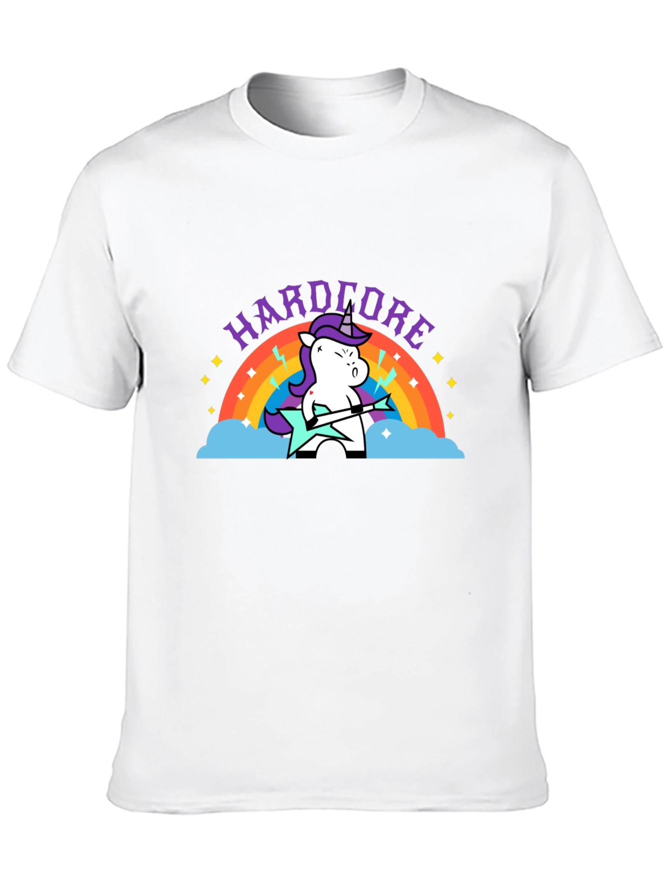 Hardcore Unicorn Rock T-Shirt