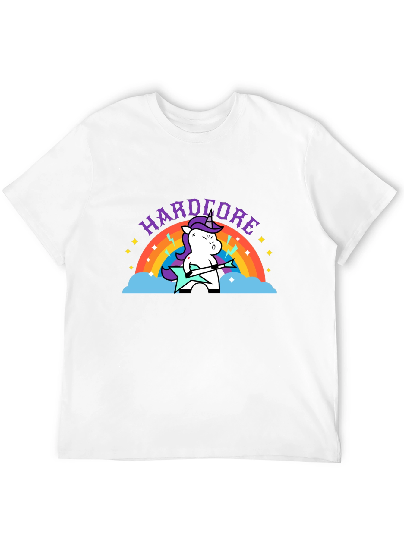 Hardcore Unicorn Rock T-Shirt