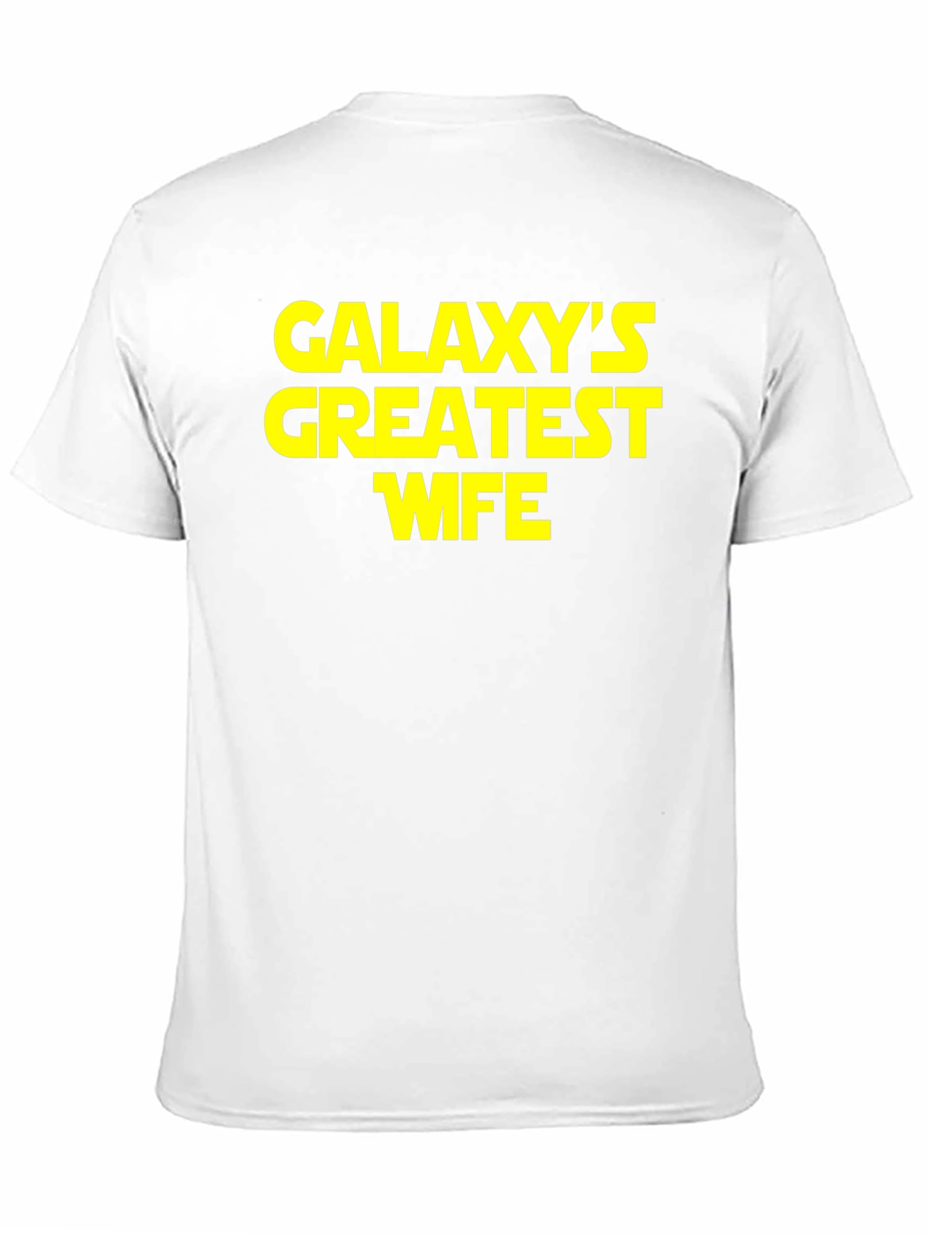 Galaxys Greatest Wife Black T-Shirt
