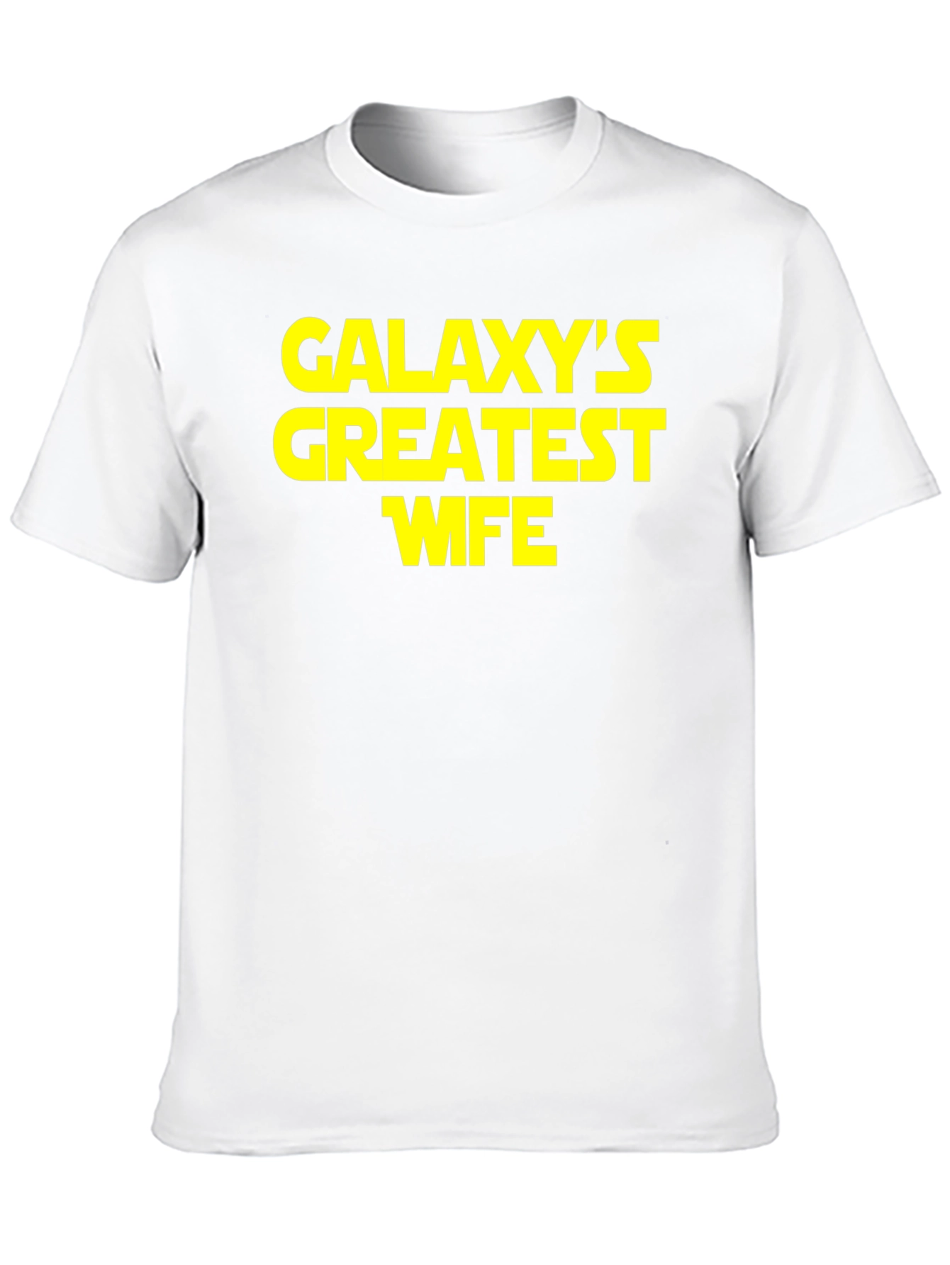 Galaxys Greatest Wife Black T-Shirt