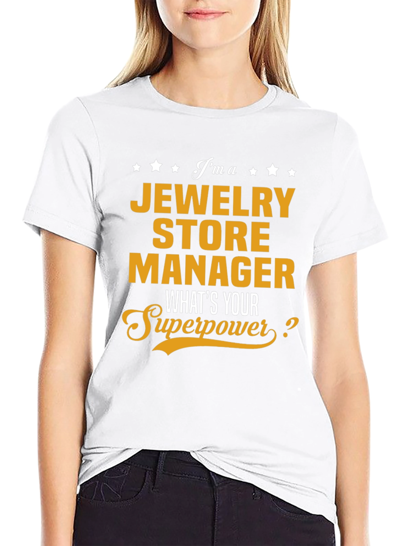 Jewelry Store Manager Superpower T-Shirt