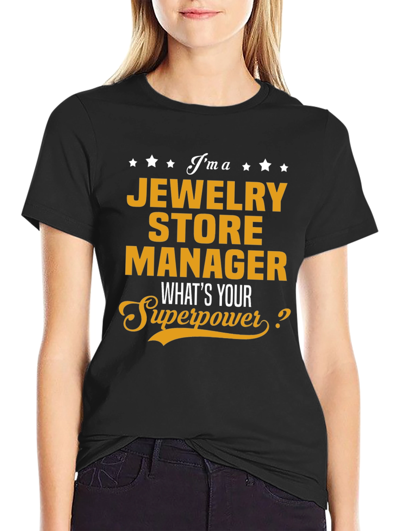 Jewelry Store Manager Superpower T-Shirt