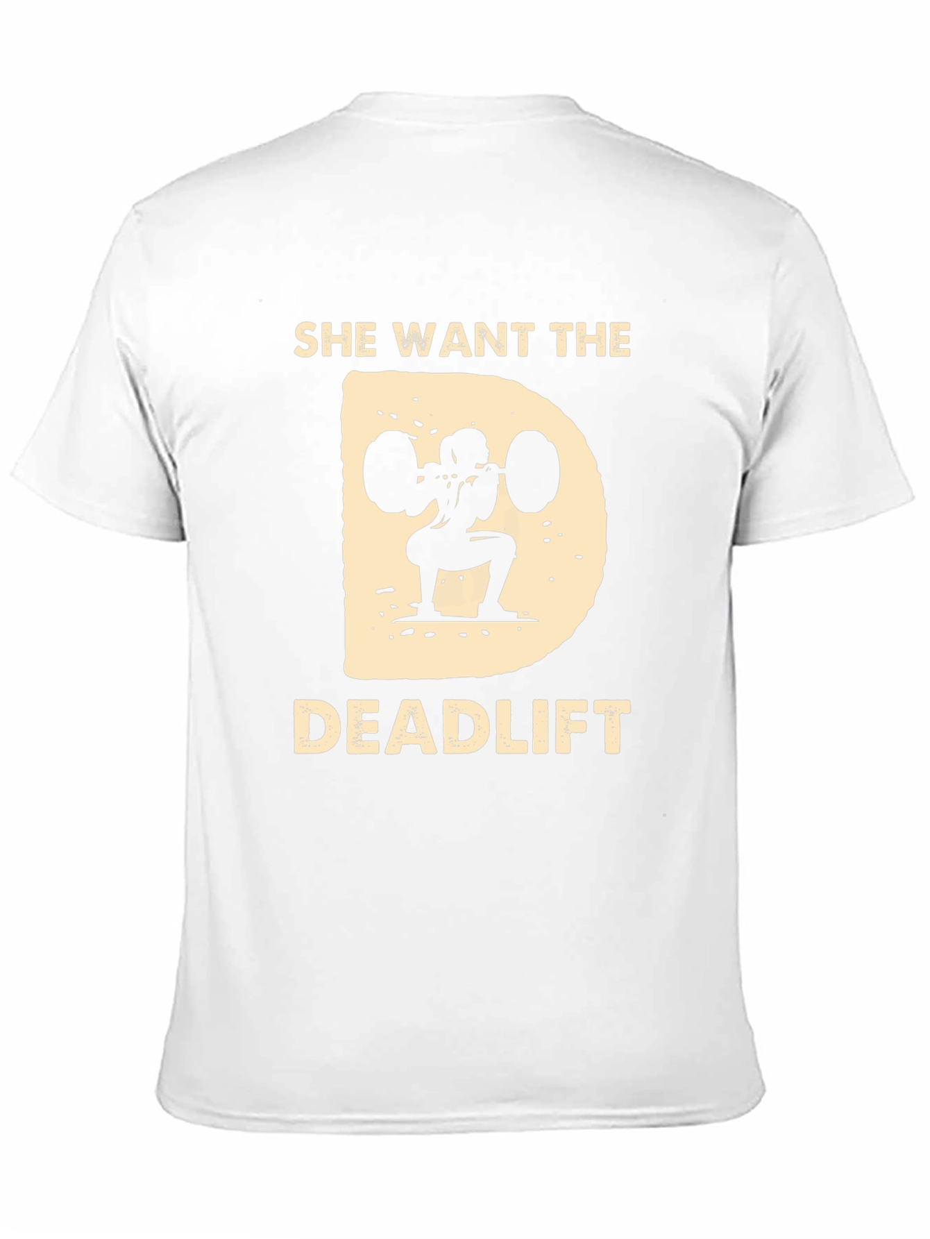 She Wants The Deadlift Black T-Shirt