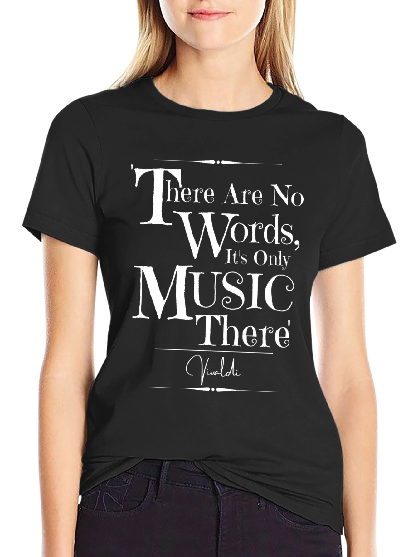 Music Lover T-Shirt - Vivaldi Quote Tee