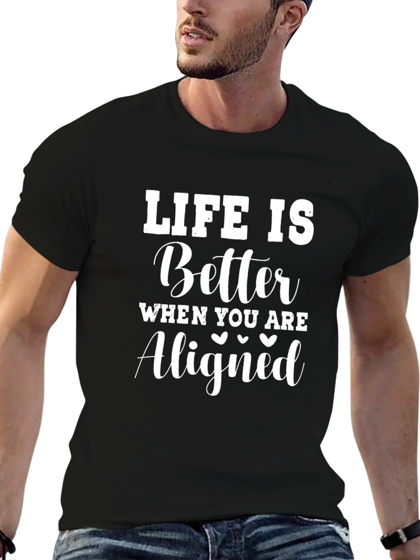 Life is Better Aligned Graphic Tee