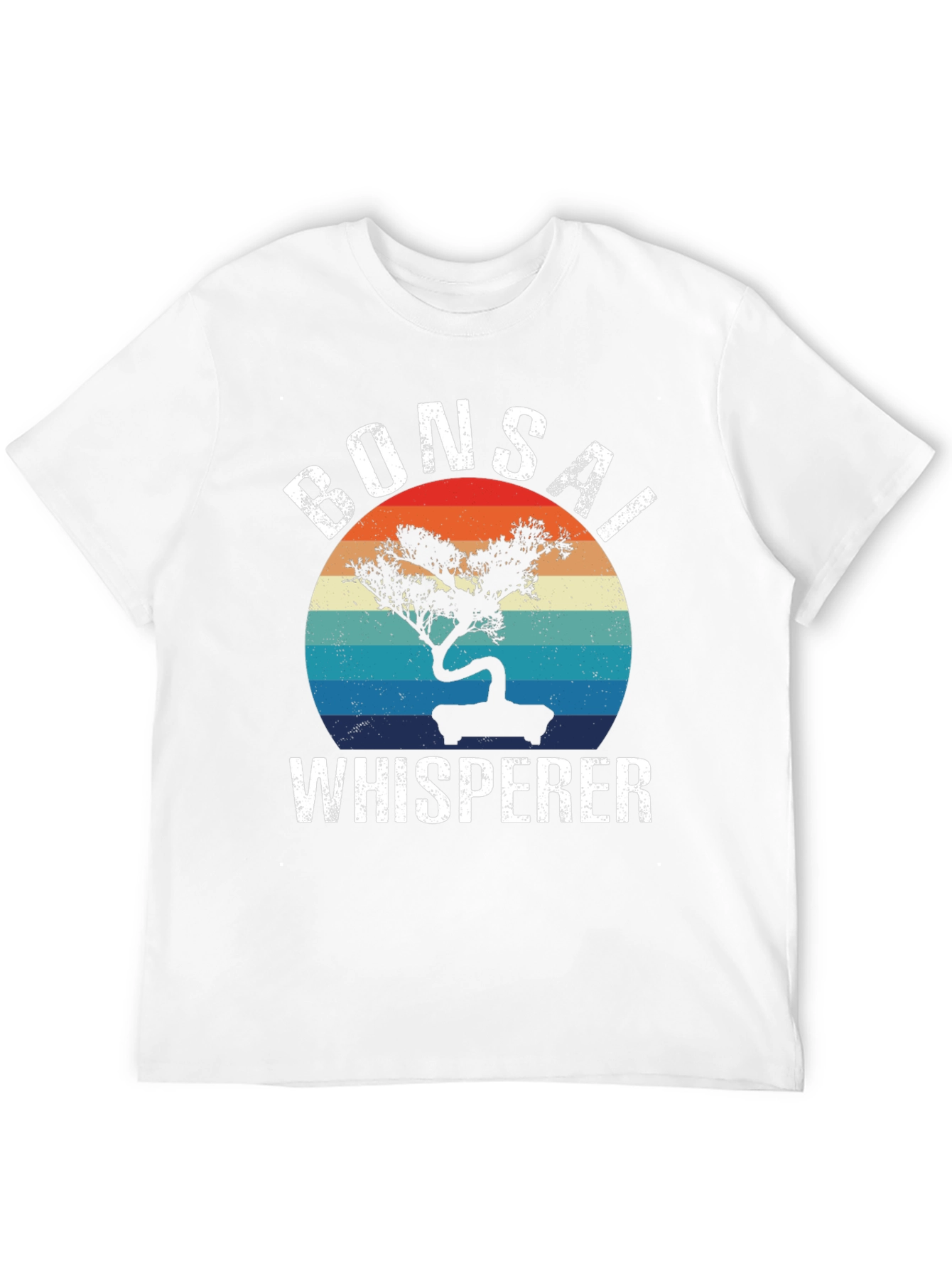 Bonsai Whisperer Retro Style Graphic Tee