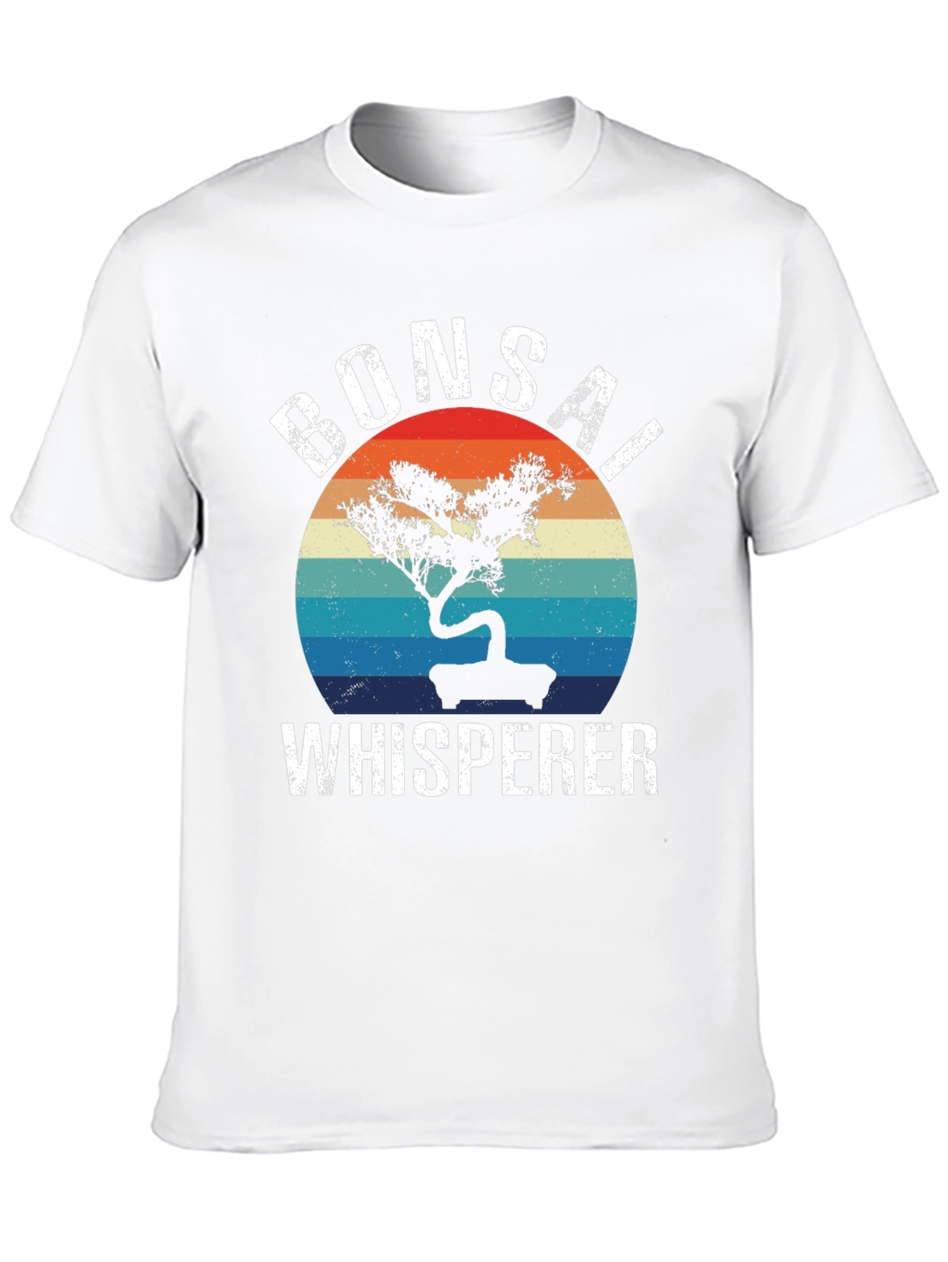 Bonsai Whisperer Retro Style Graphic Tee