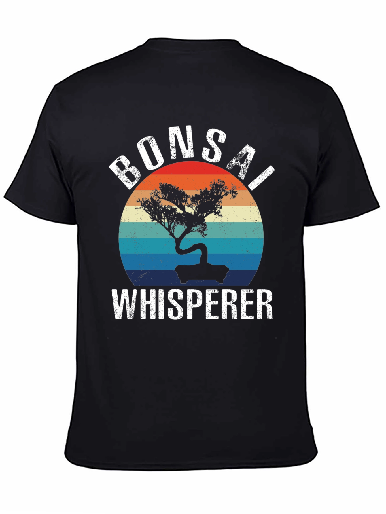 Bonsai Whisperer Retro Style Graphic Tee
