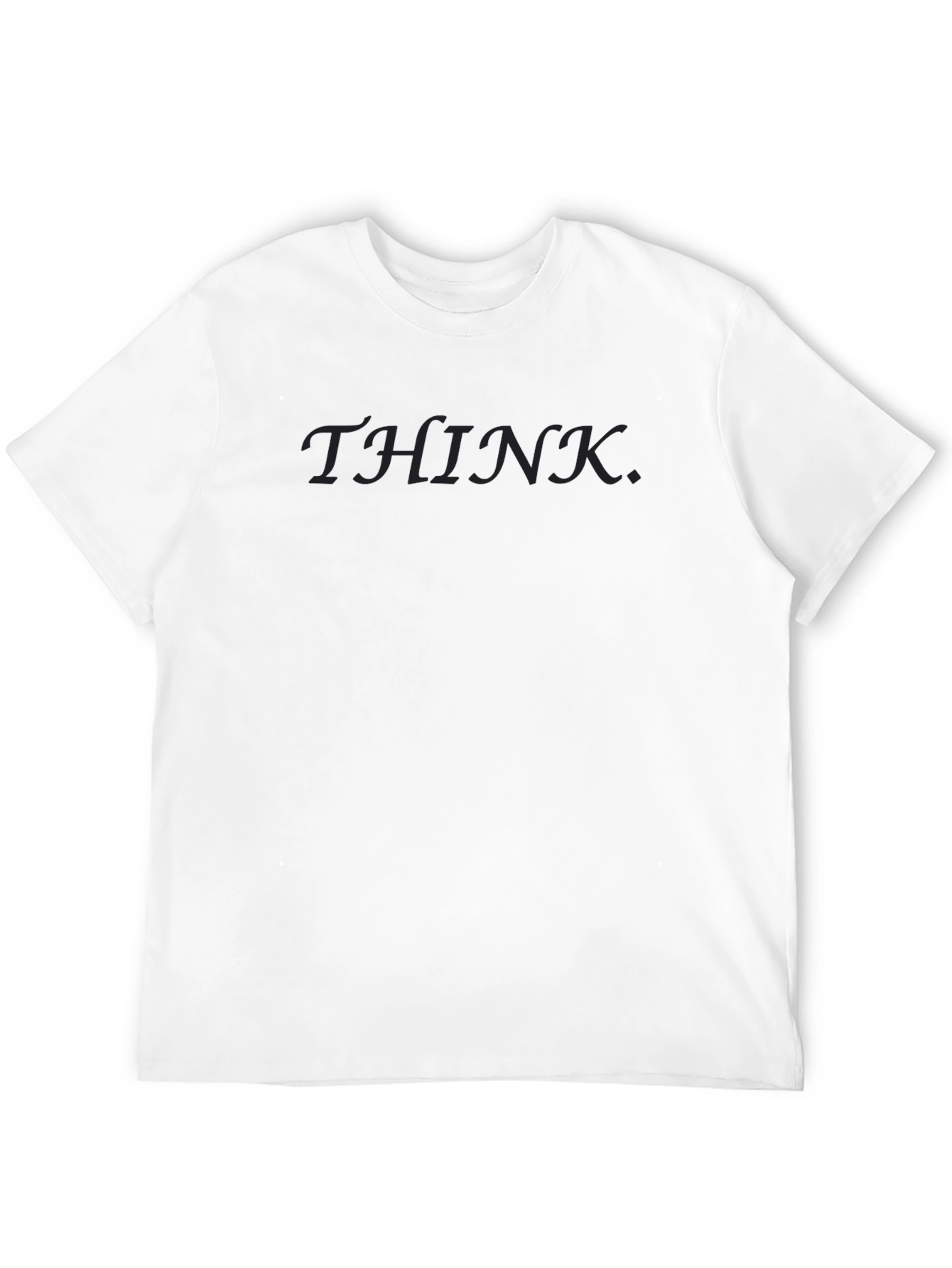 Think Black T-Shirt - Modern Style