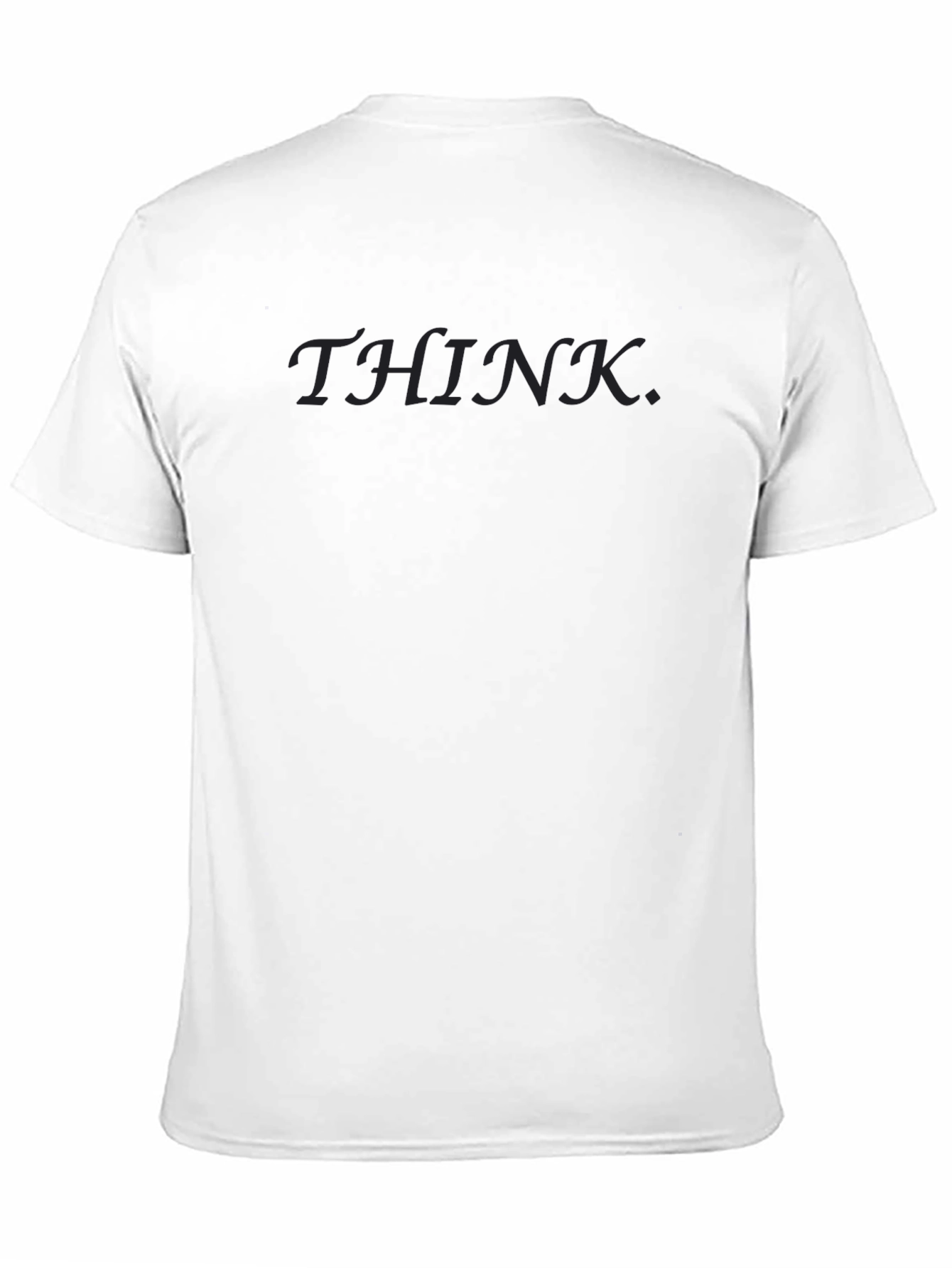 Think Black T-Shirt - Modern Style