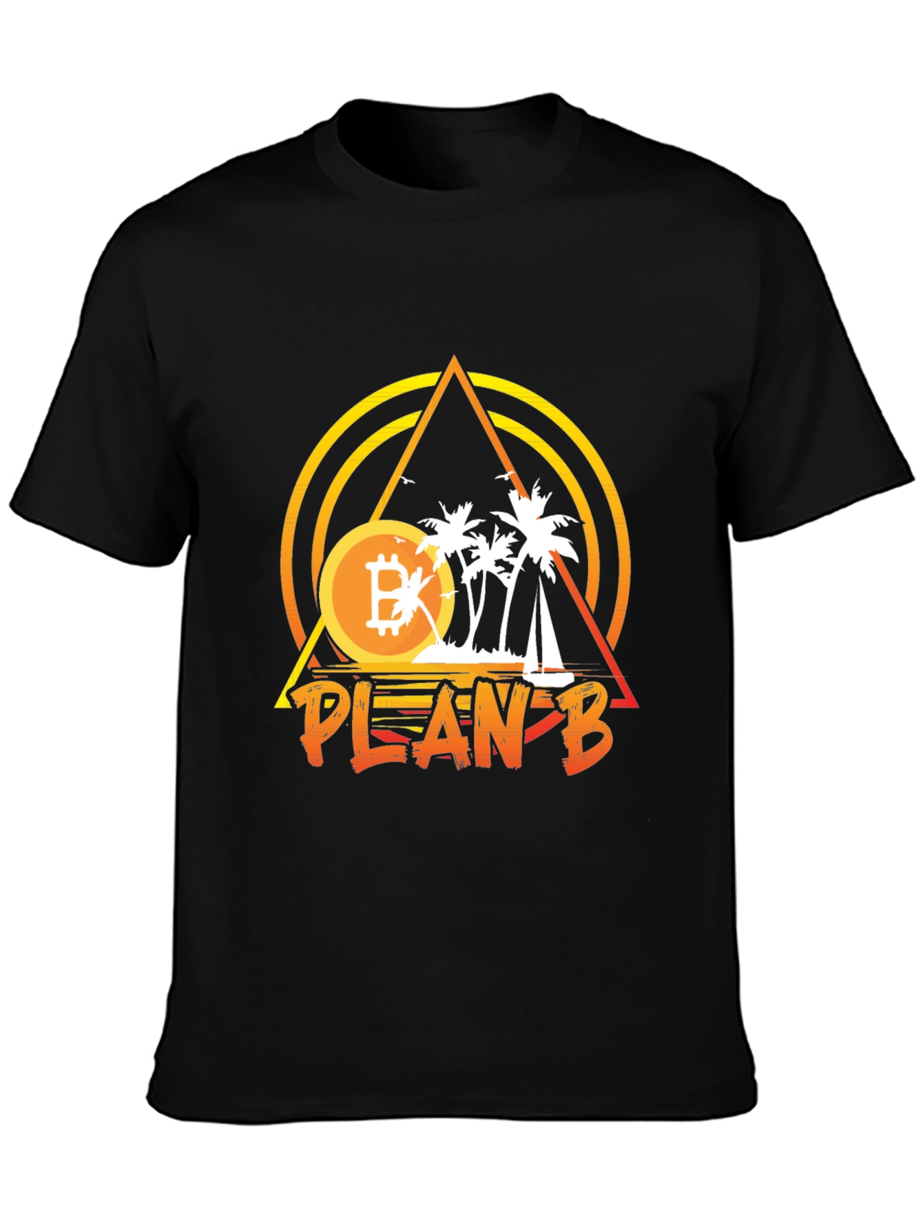 Bitcoin Plan B T-Shirt - Crypto Trader Apparel