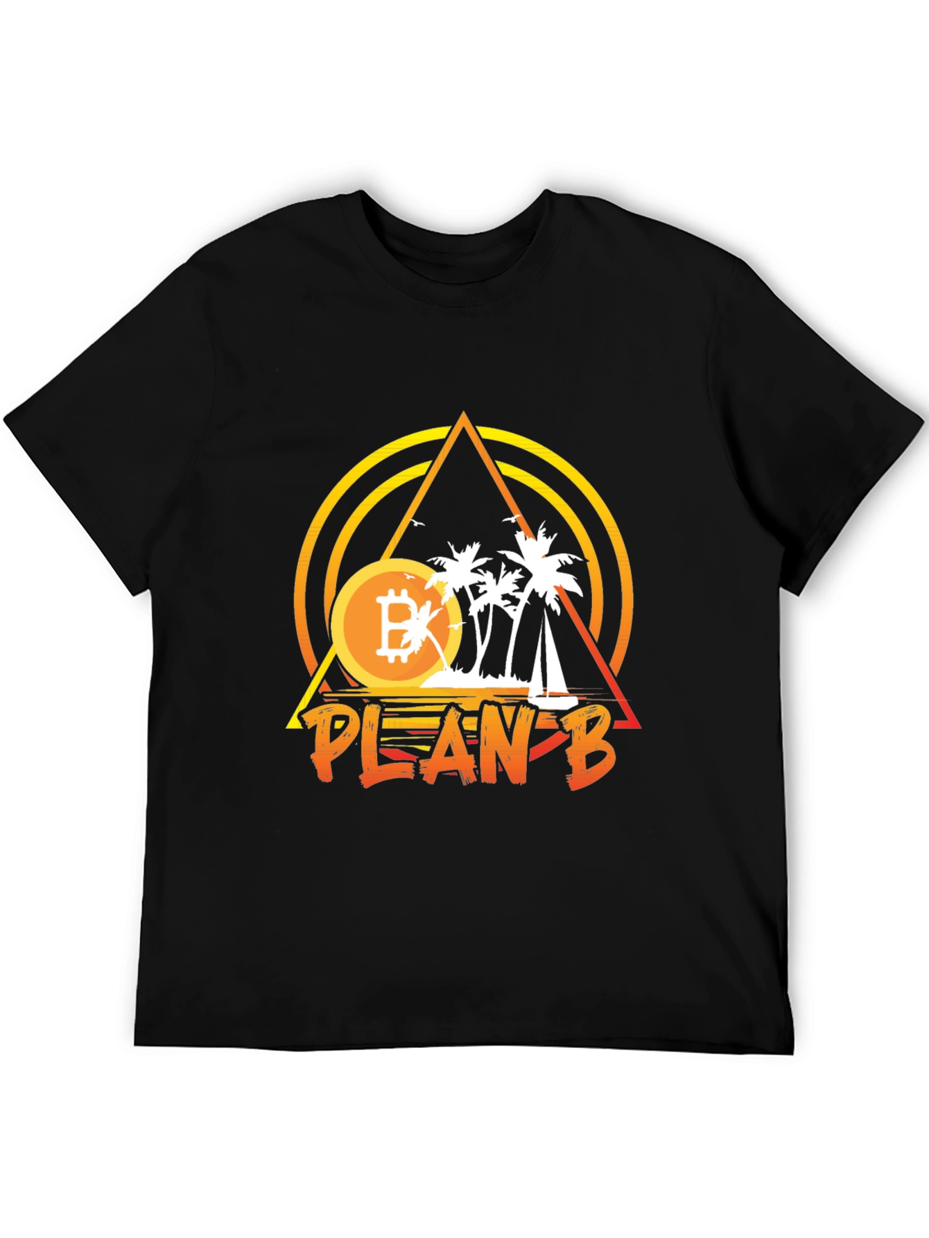 Bitcoin Plan B T-Shirt - Crypto Trader Apparel