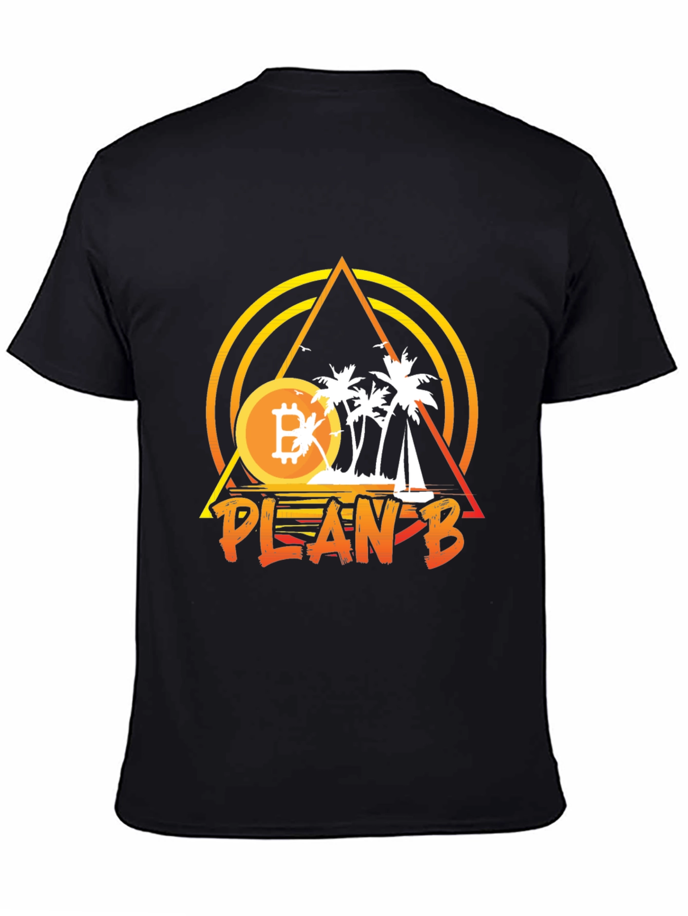 Bitcoin Plan B T-Shirt - Crypto Trader Apparel