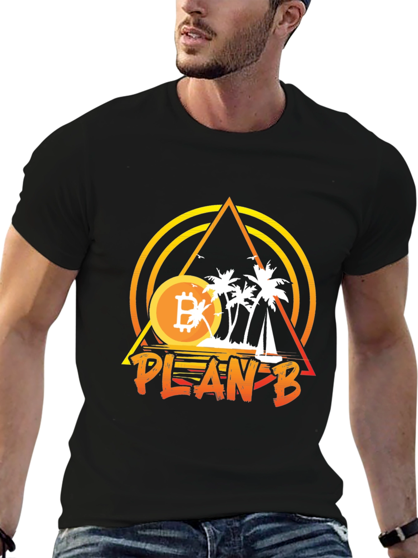 Bitcoin Plan B T-Shirt - Crypto Trader Apparel