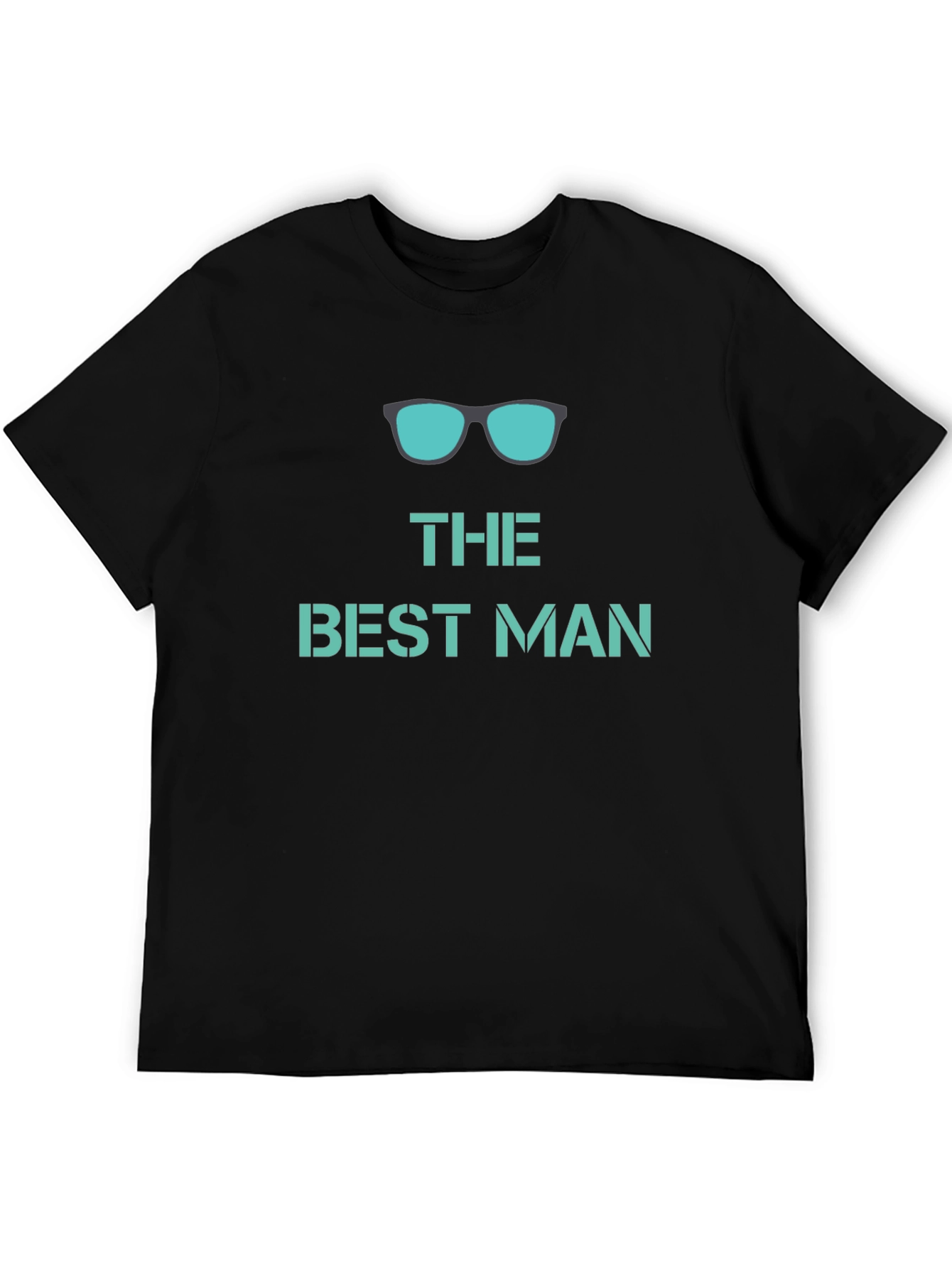 Best Man Crew Neck Graphic T-Shirt