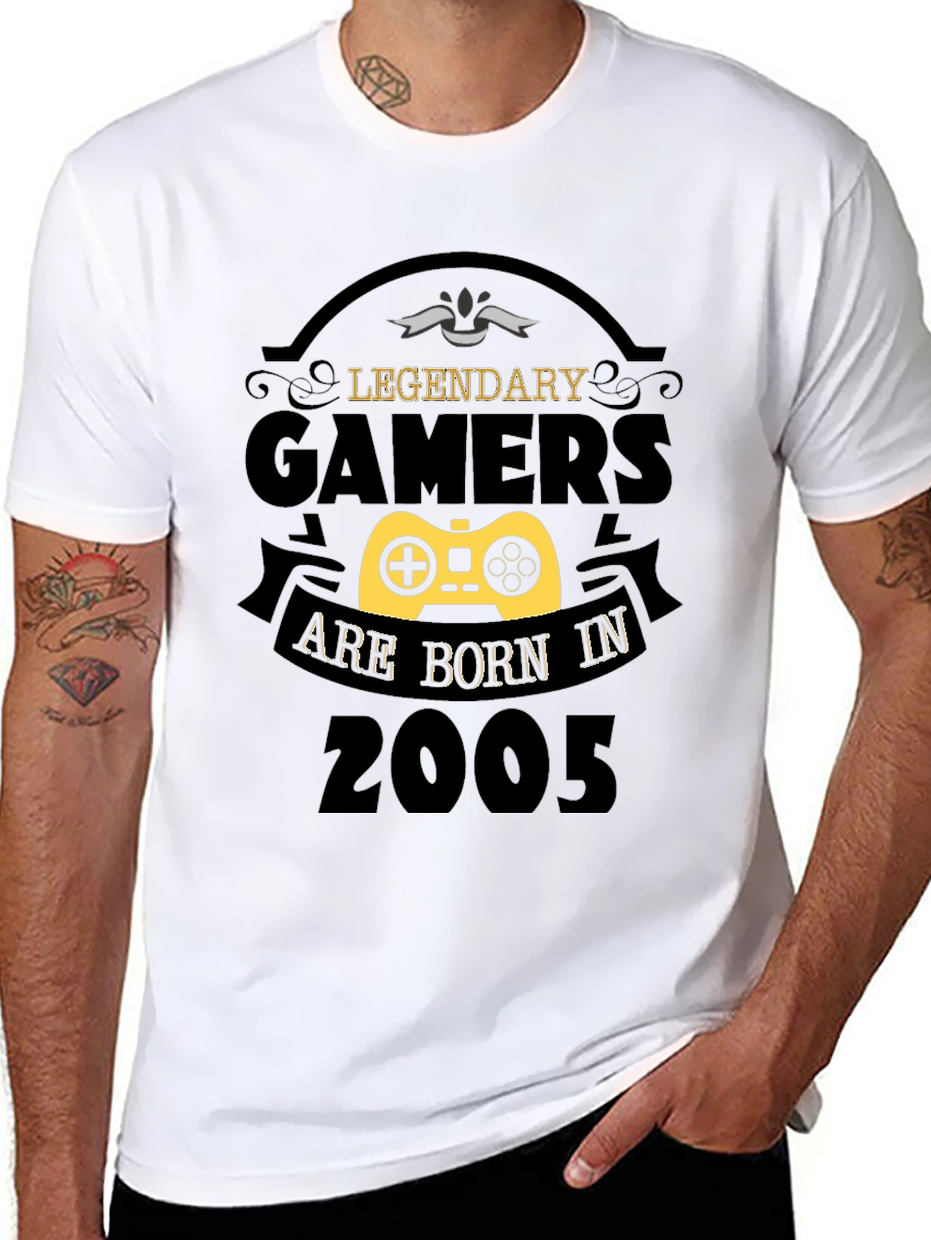 Legendary Gamers Born in 2005 Graphic Tee
