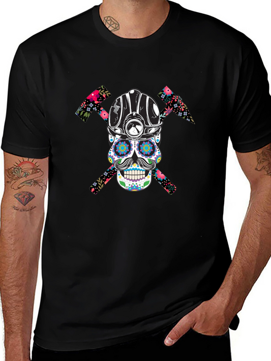 Sugar Skull Miner Graphic Tee