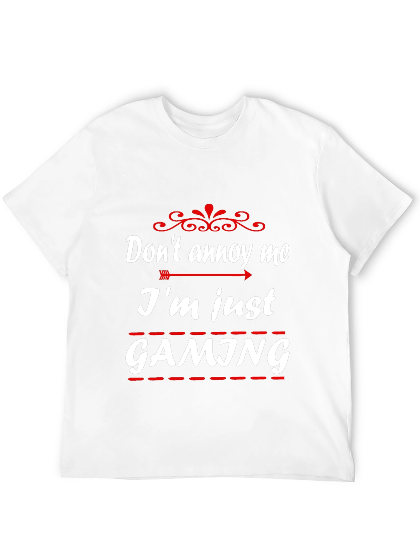 Dont Annoy Me Im Gaming Black T-Shirt