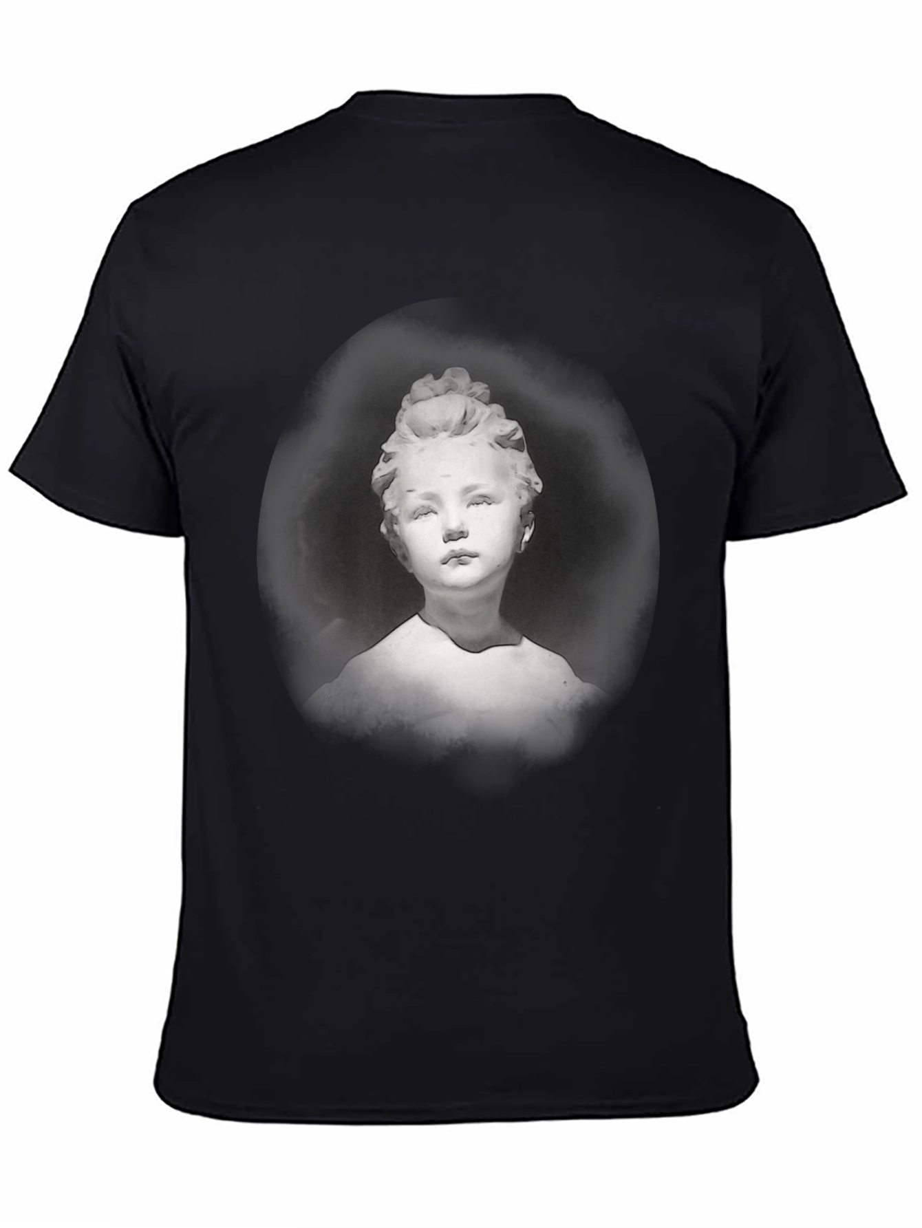 Statue Graphic T-Shirt - Classic Black Tee