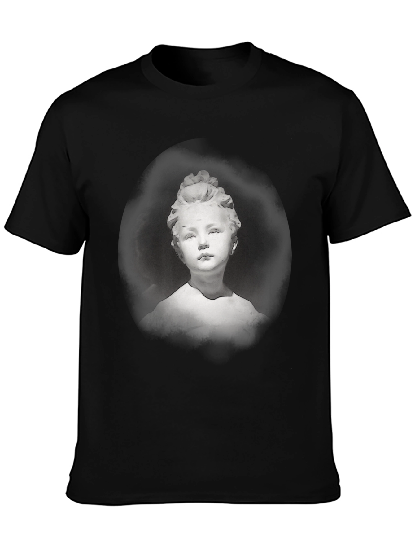 Statue Graphic T-Shirt - Classic Black Tee
