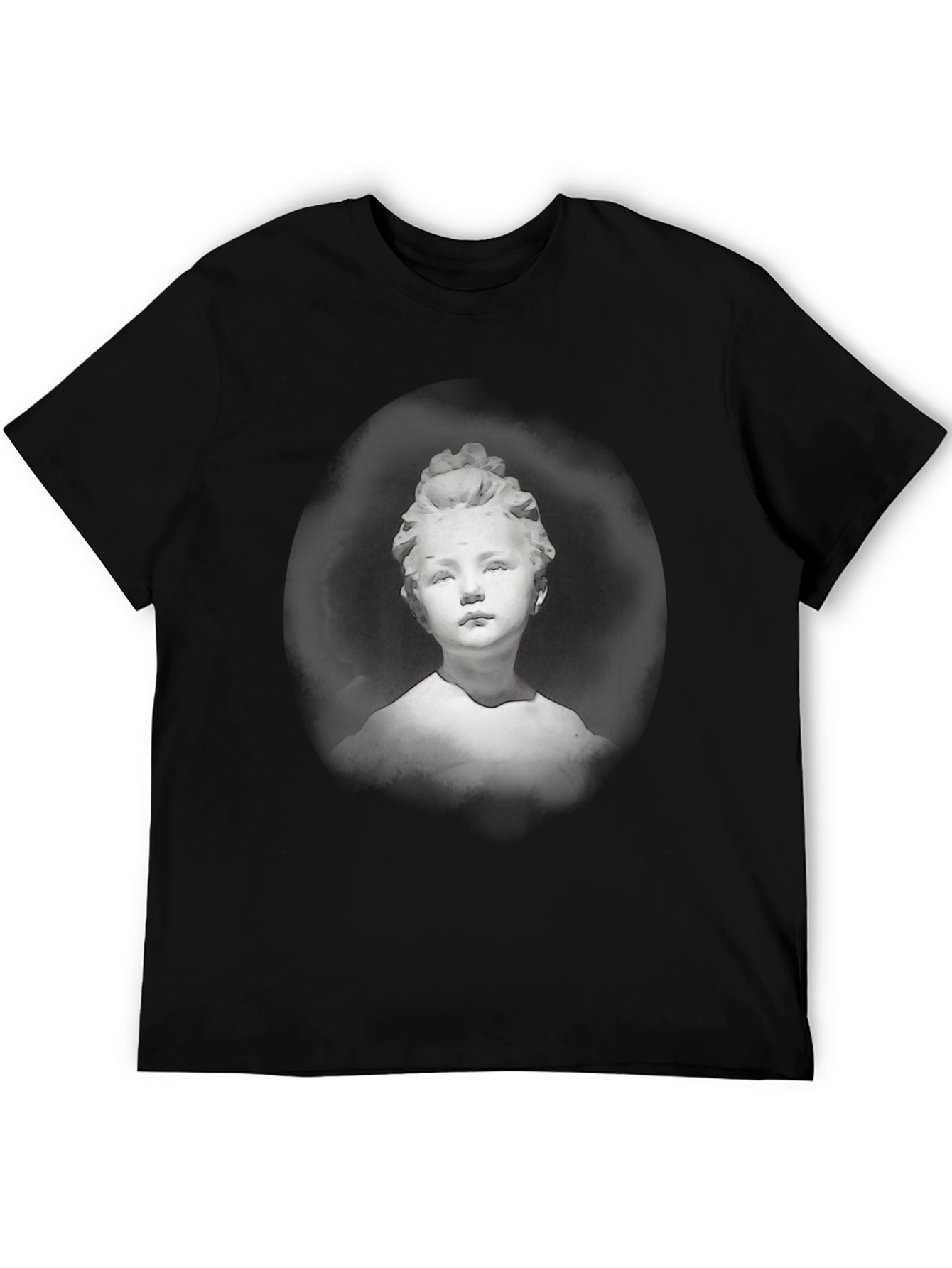 Statue Graphic T-Shirt - Classic Black Tee