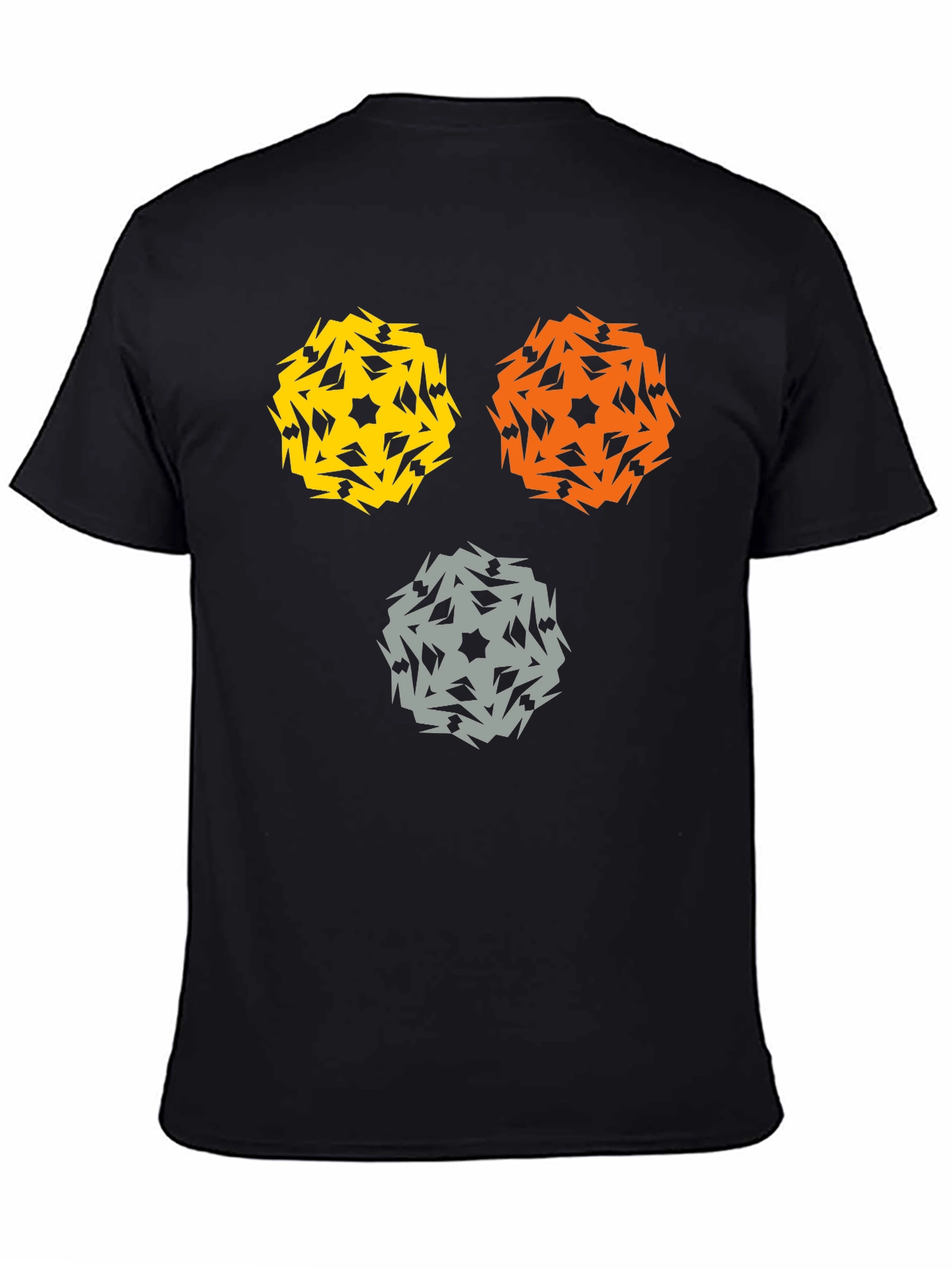 Abstract Geometric Design T-Shirt