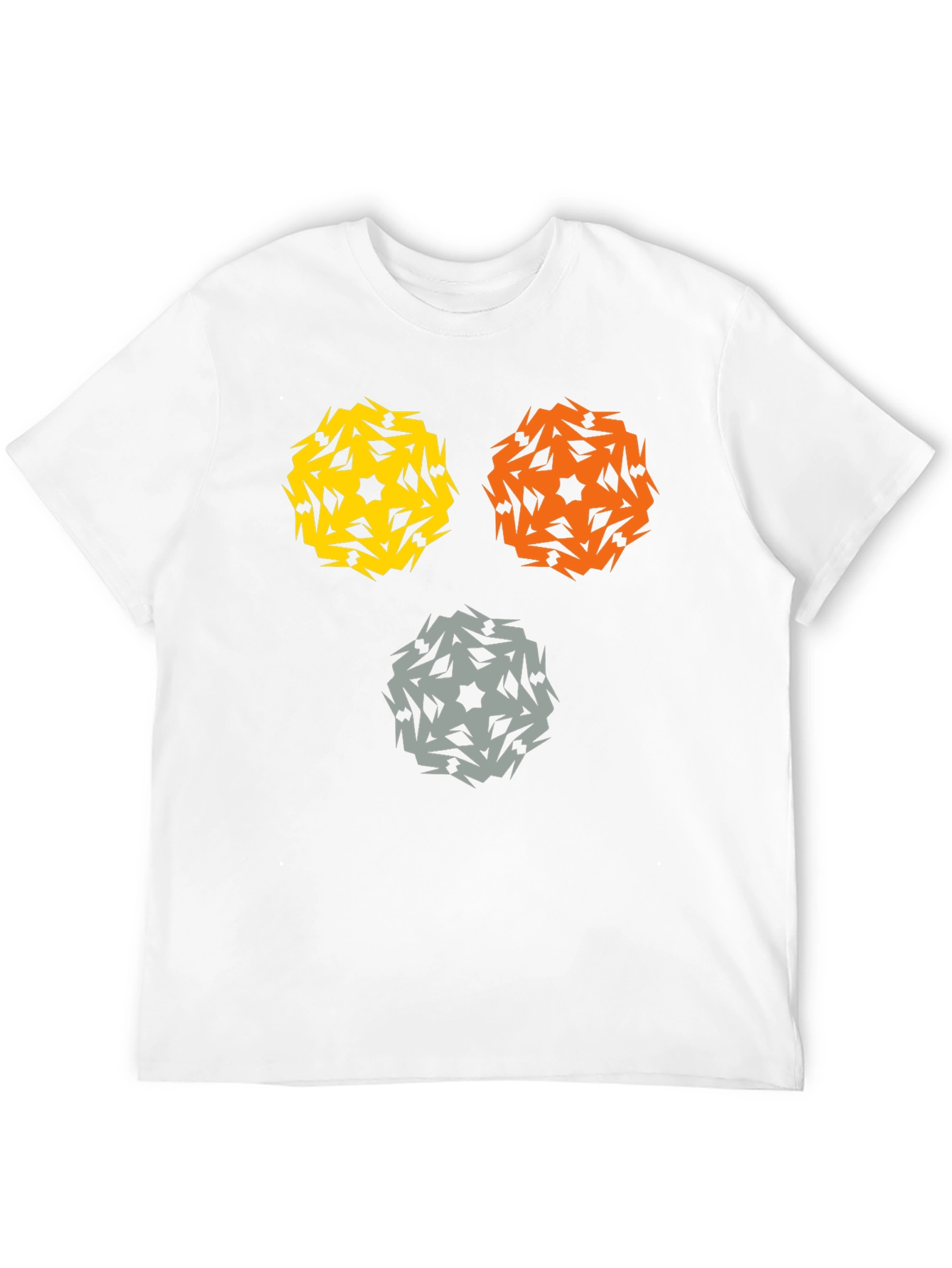 Abstract Geometric Design T-Shirt