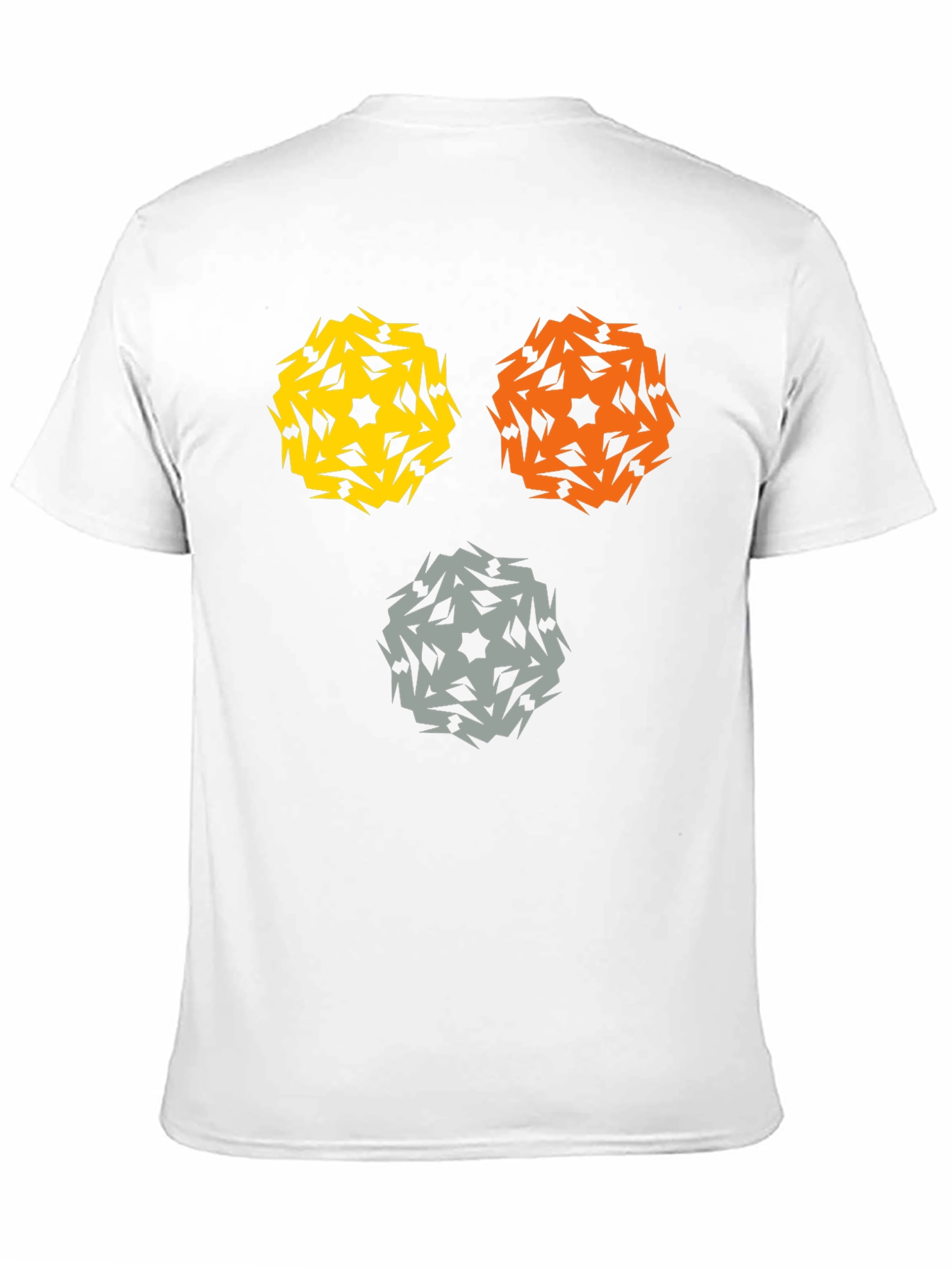 Abstract Geometric Design T-Shirt
