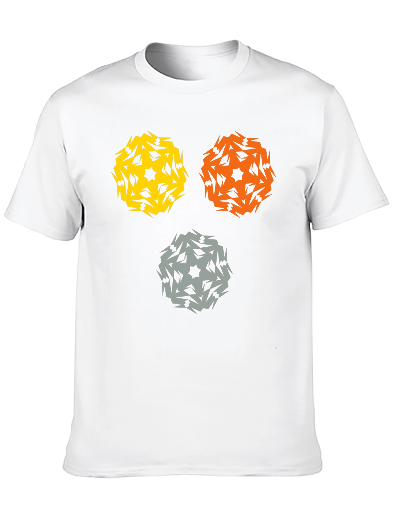 Abstract Geometric Design T-Shirt