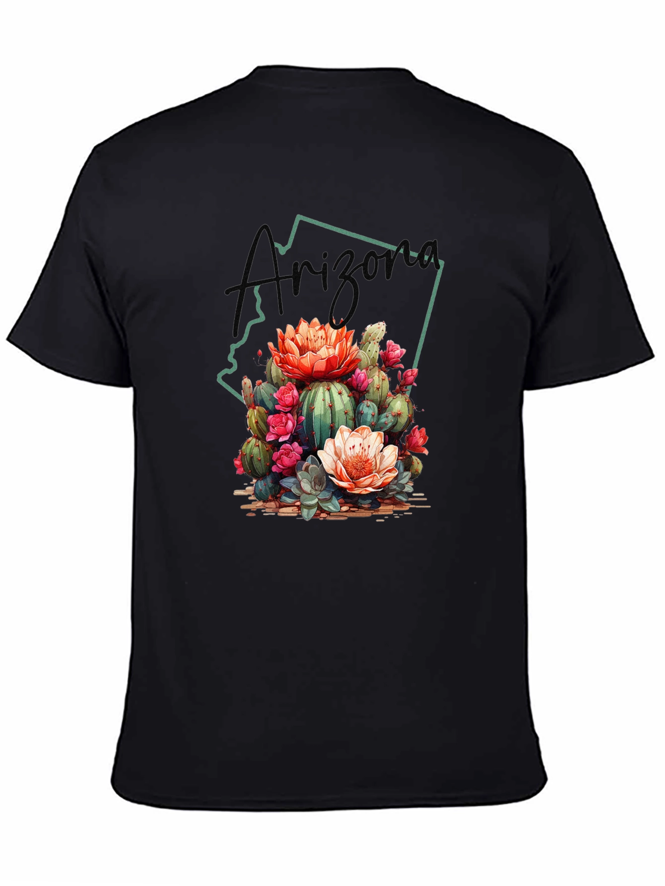 Arizona Cactus Blossom Graphic Tee