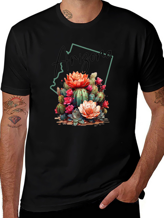 Arizona Cactus Blossom Graphic Tee