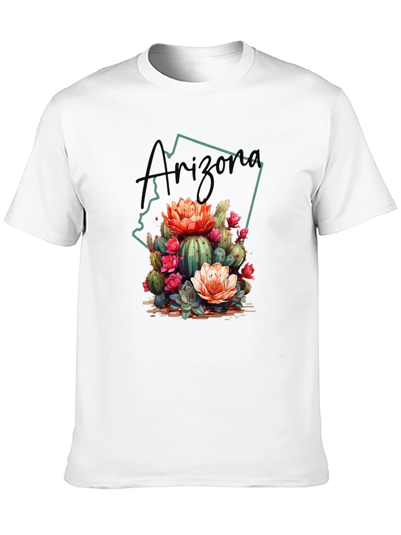 Arizona Cactus Blossom Graphic Tee