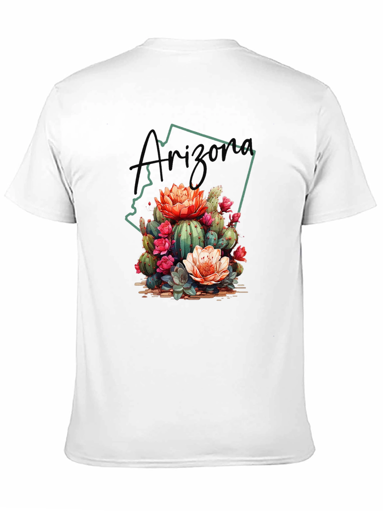 Arizona Cactus Blossom Graphic Tee