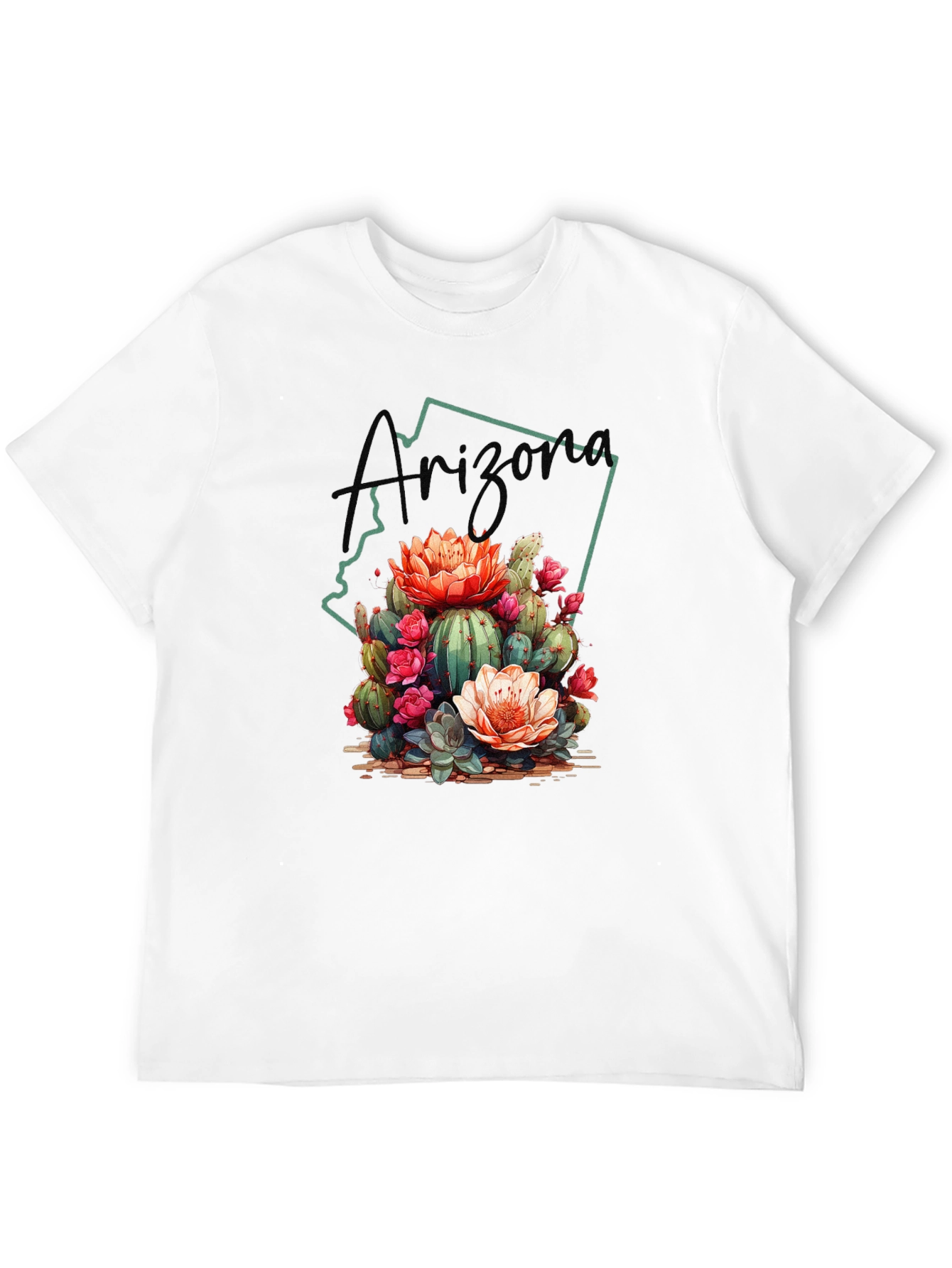 Arizona Cactus Blossom Graphic Tee