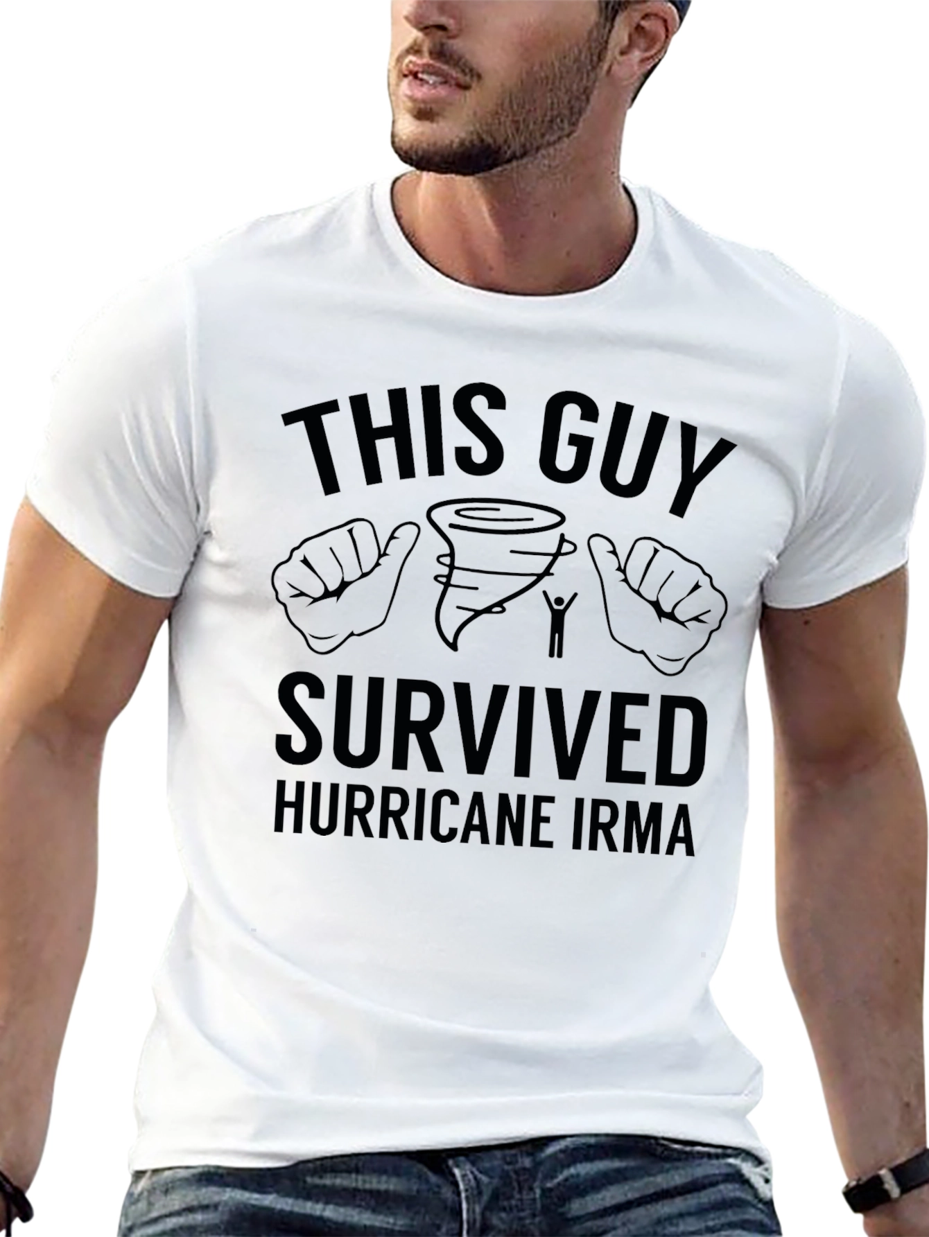 Hurricane Irma Survivor Novelty T-Shirt