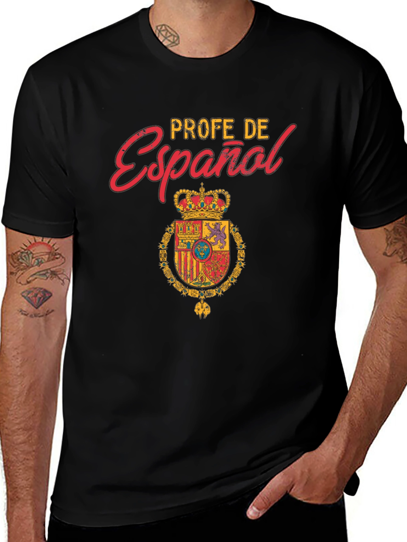 Profe De Español T-Shirt Spanish Teacher Tee