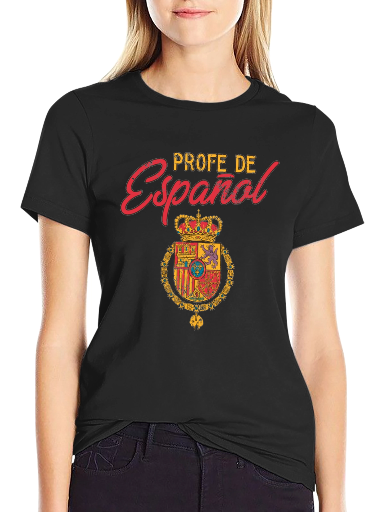 Profe De Español T-Shirt Spanish Teacher Tee