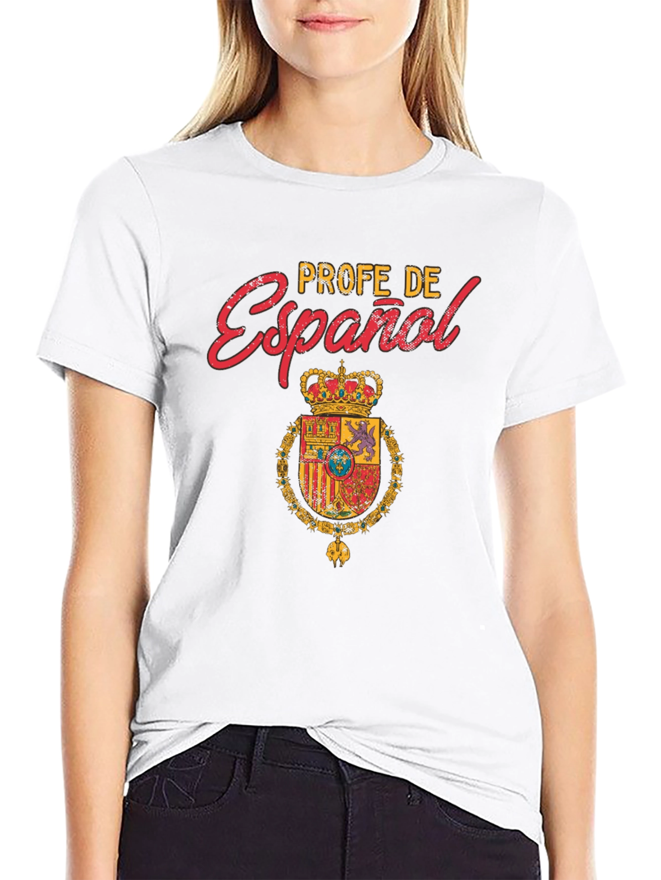 Profe De Español T-Shirt Spanish Teacher Tee