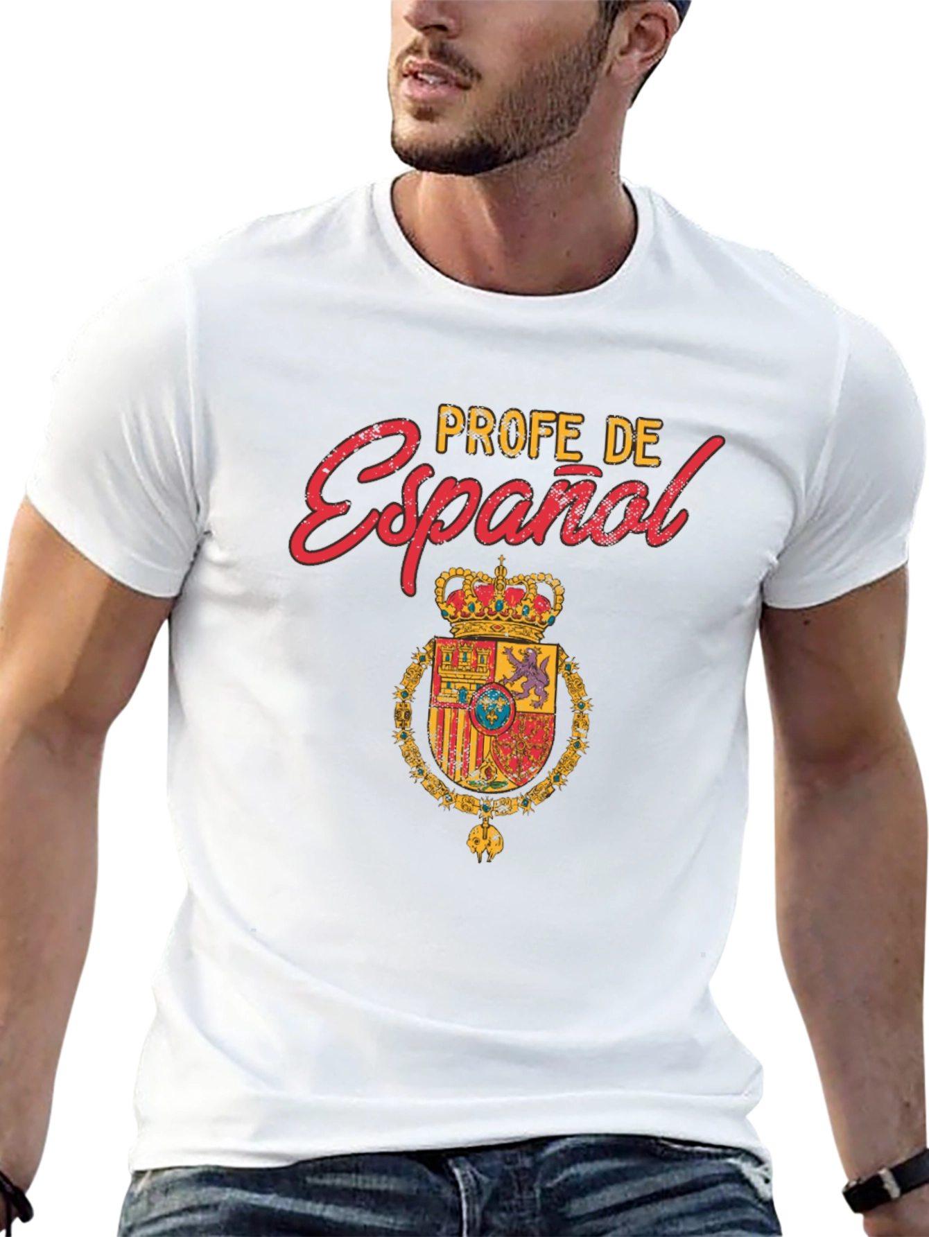 Profe De Español T-Shirt Spanish Teacher Tee