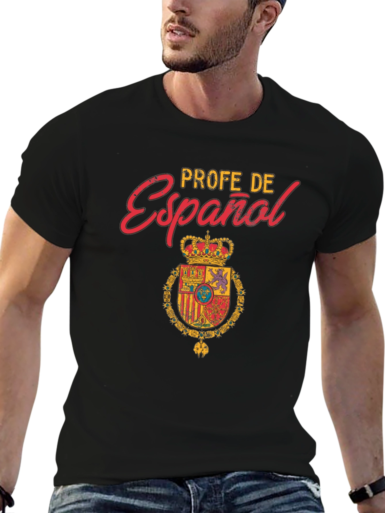 Profe De Español T-Shirt Spanish Teacher Tee